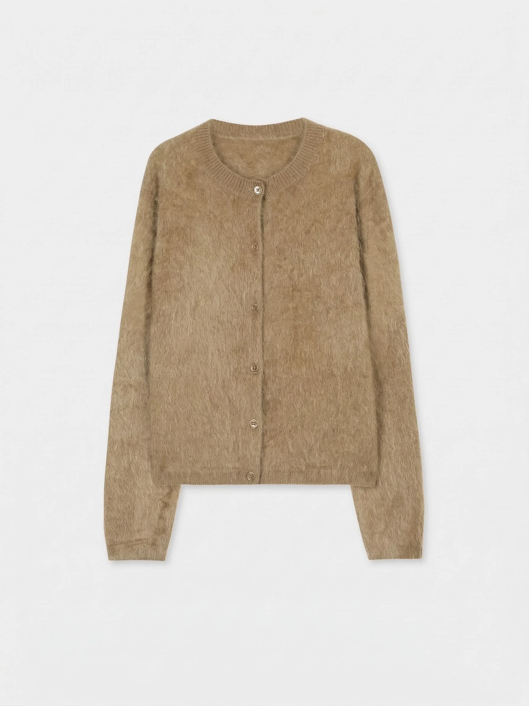 Fuzzy Cashmere Cardigan - Image 6
