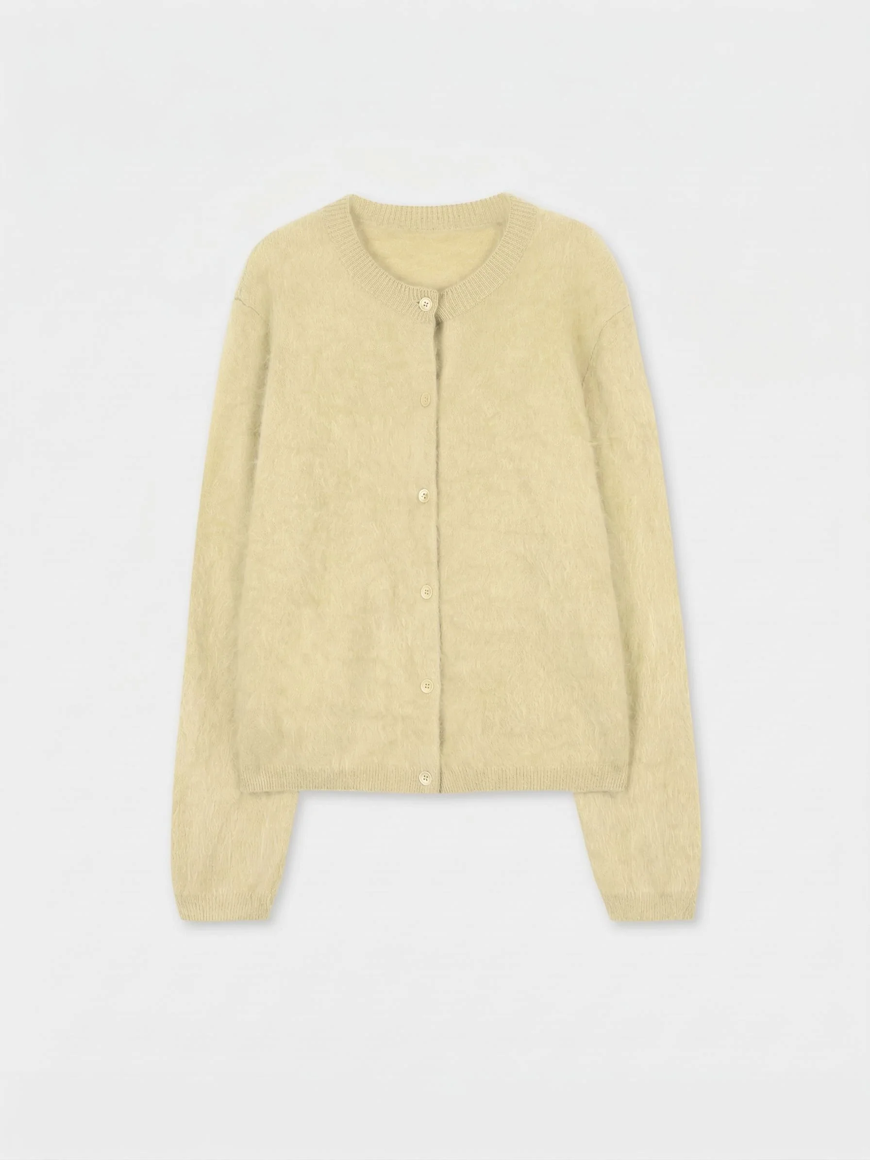 Fuzzy Cashmere Cardigan - Image 8