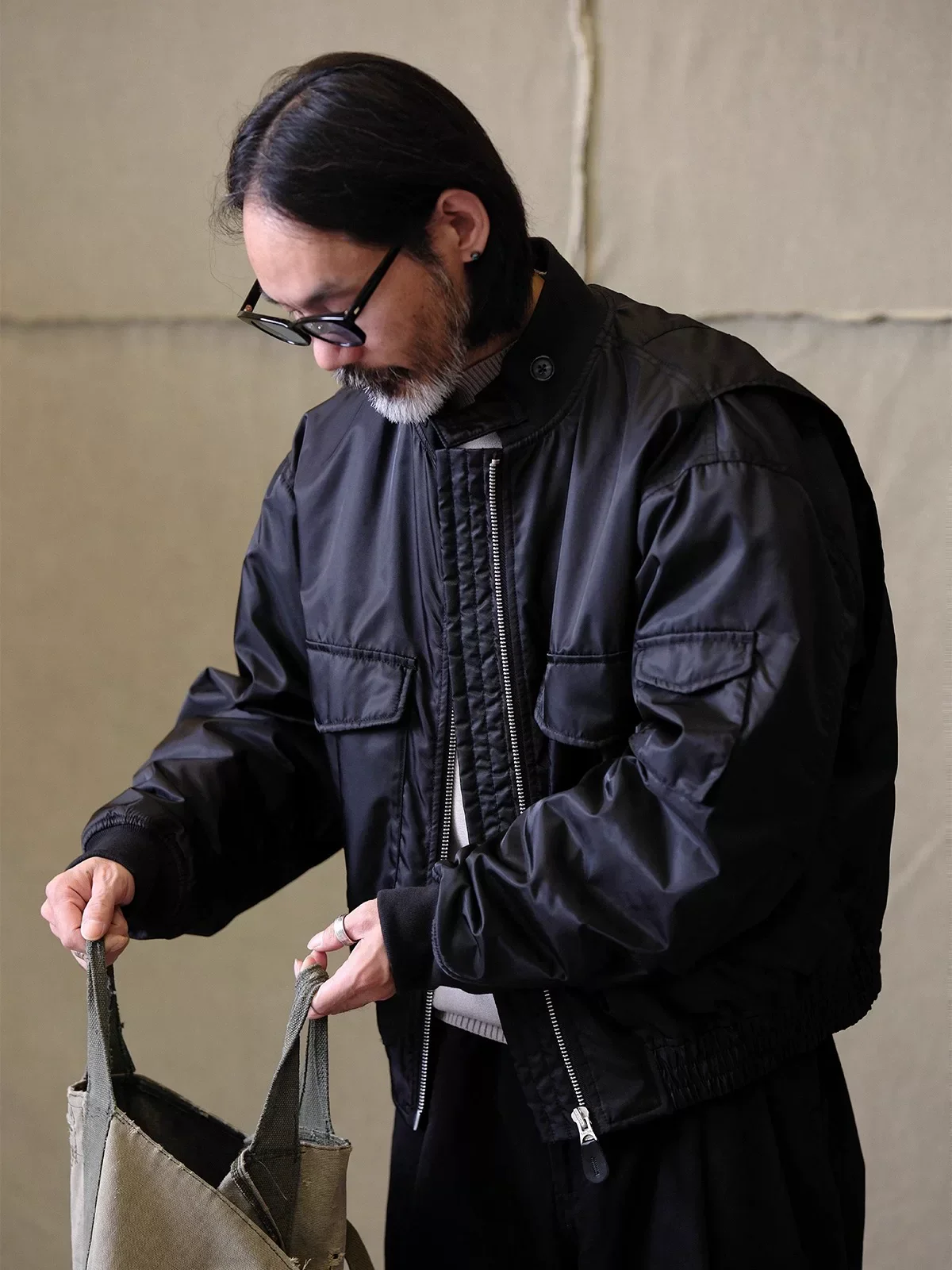 G-8 Thinsulate Nylon Flight Jacket - Image 2