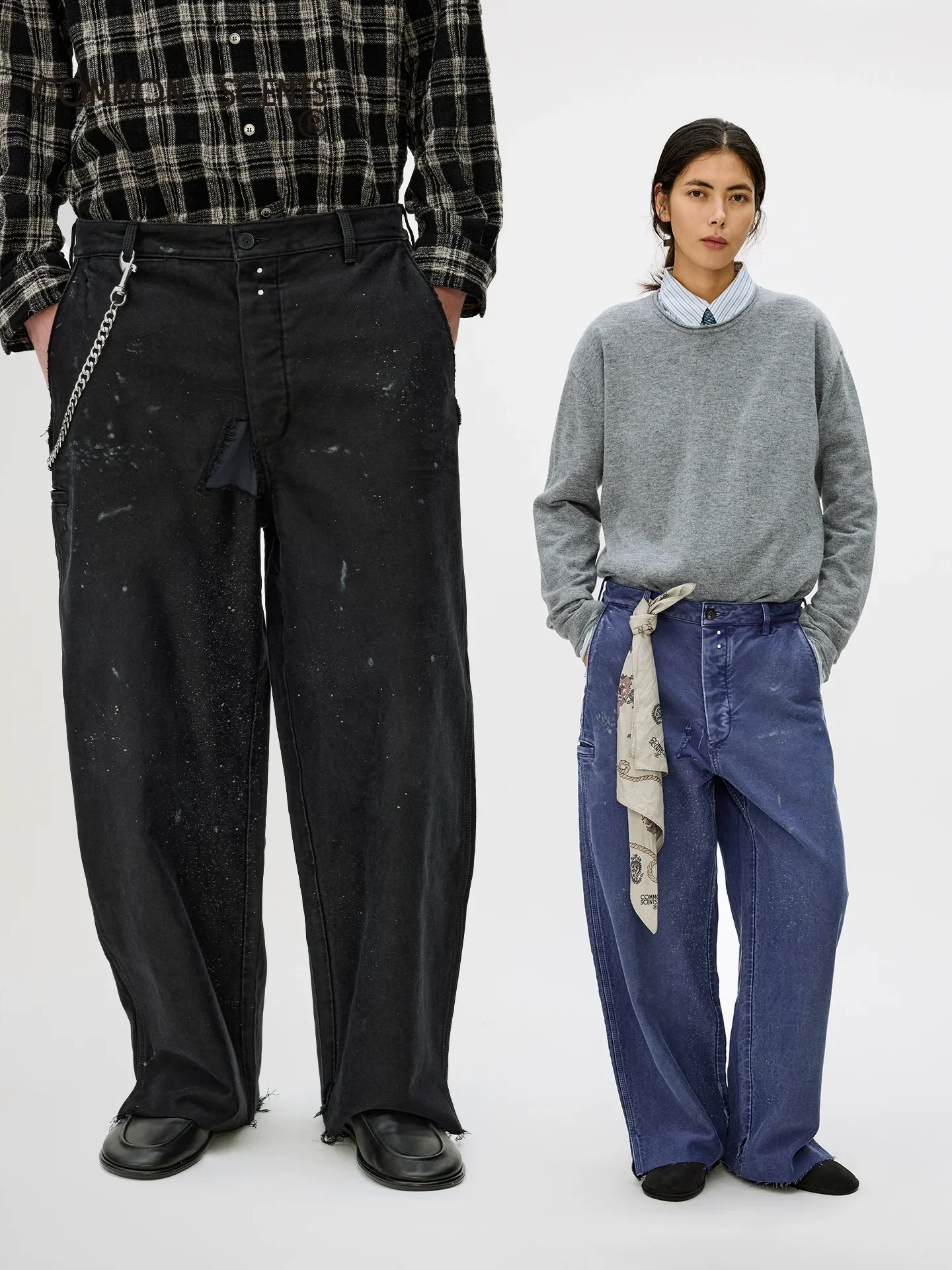 Garment-Dyed Moleskin Cropped Tapered Pants - Image 5