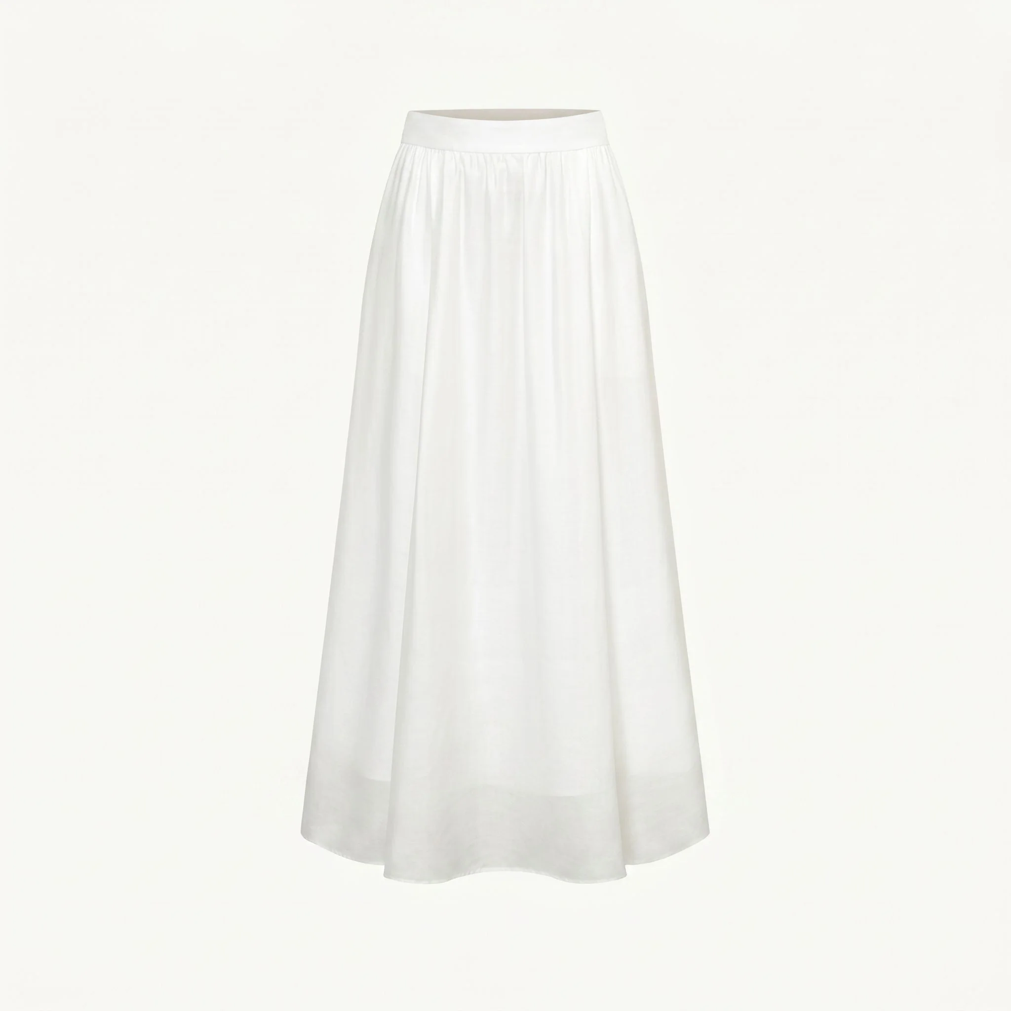 Gathered A-Line Skirt - Image 5