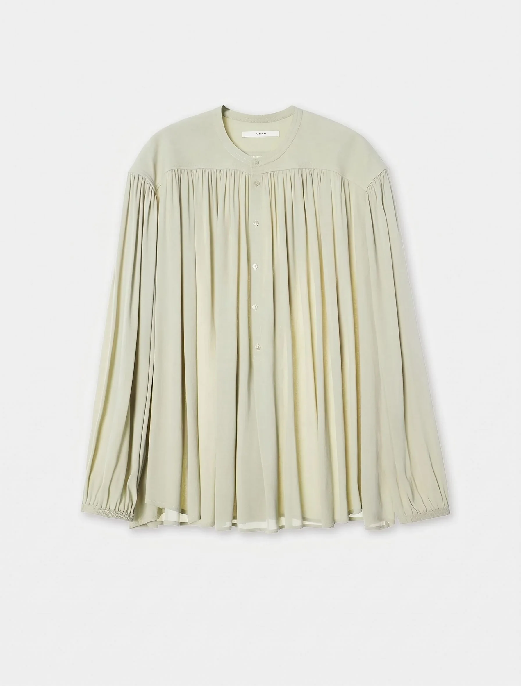 Gathered Button Blouse - Image 8