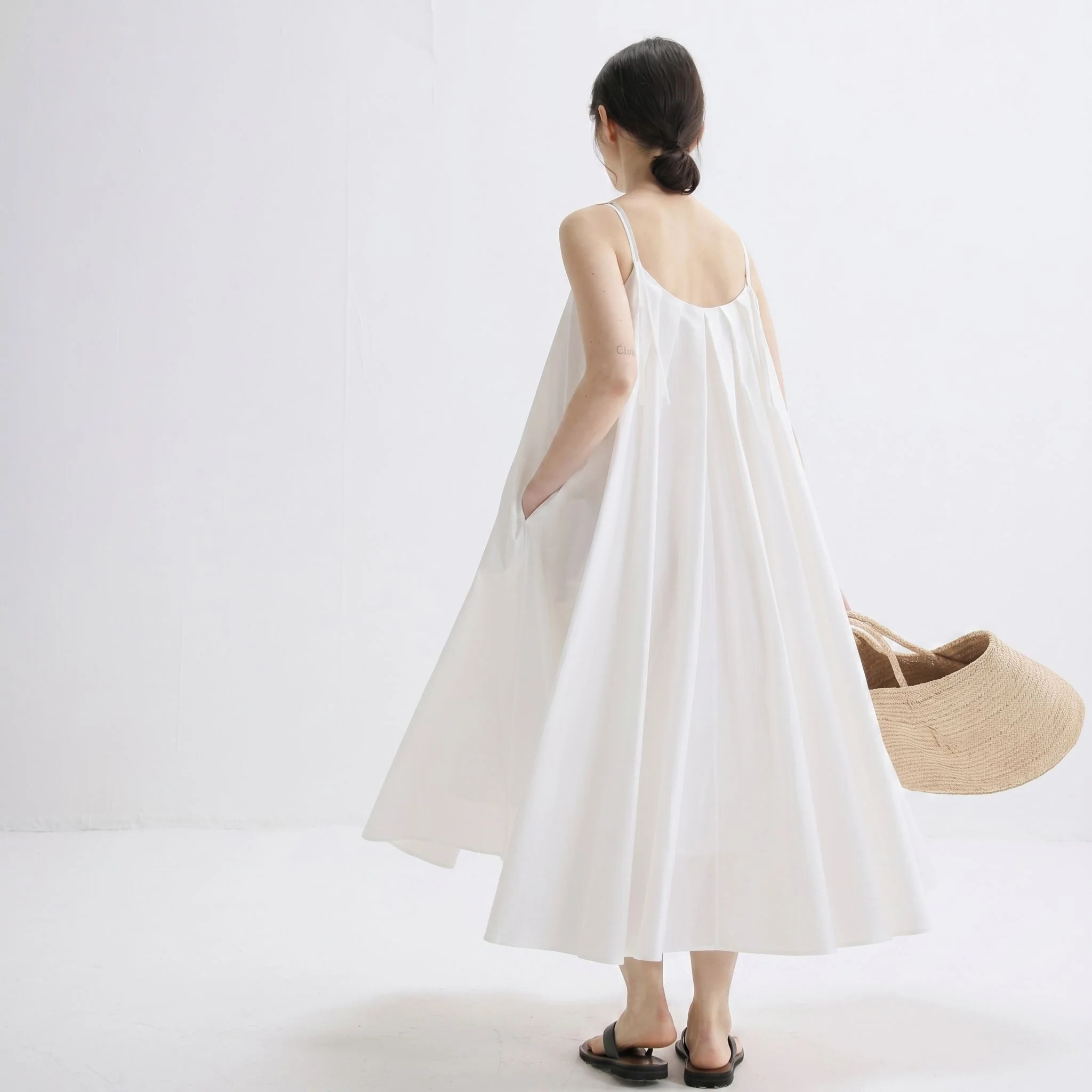 Gathered Cami Dress - Image 3