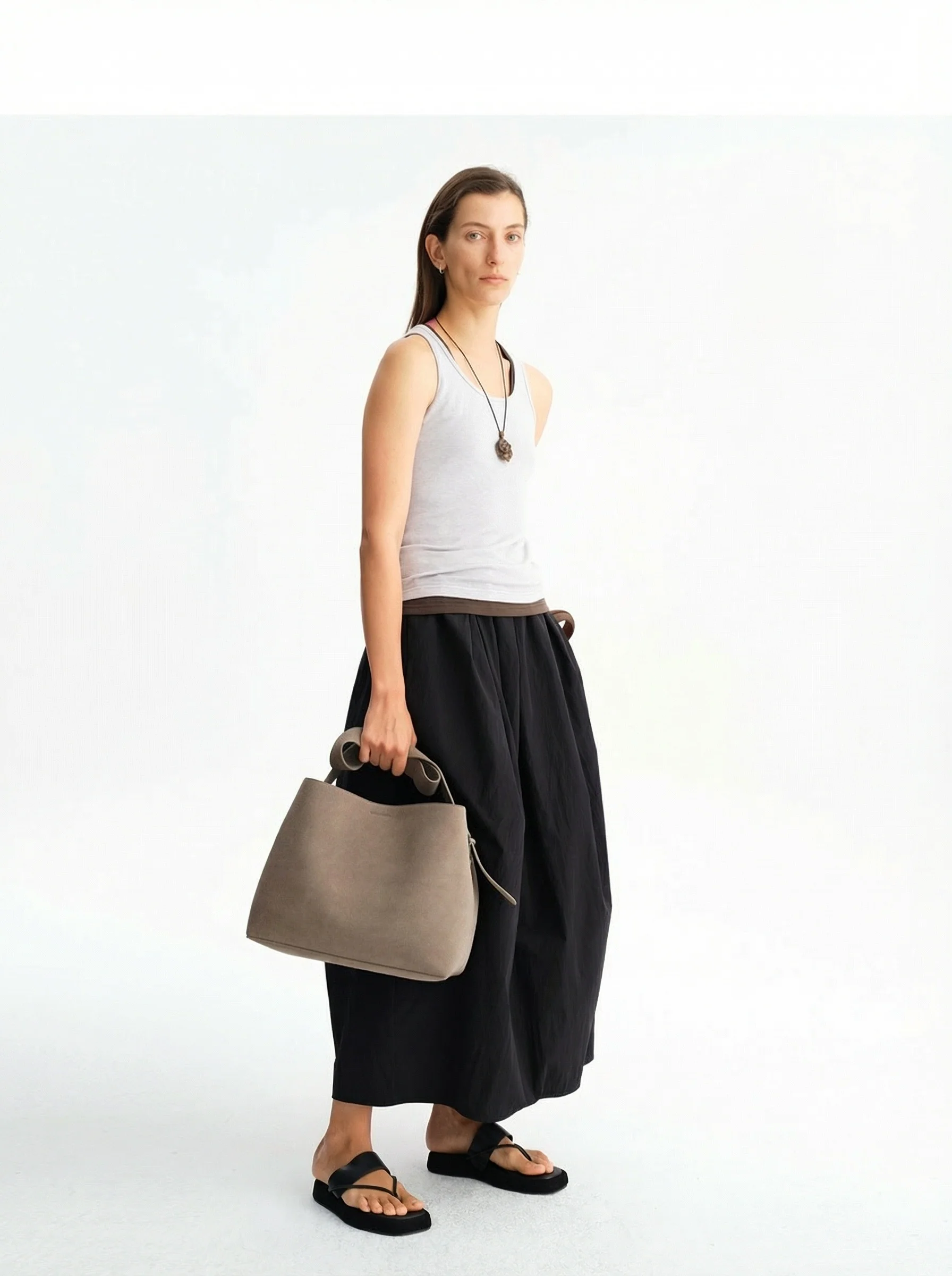 Gathered Maxi Skirt - Image 2