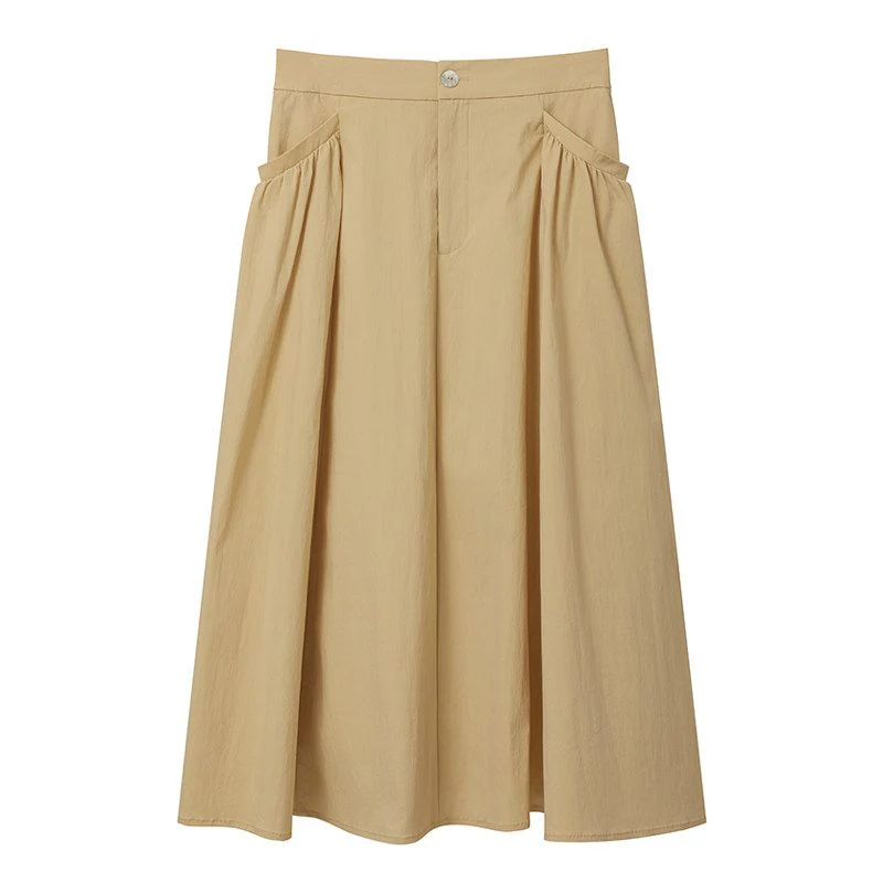 Gathered Midi Skirt - Image 6
