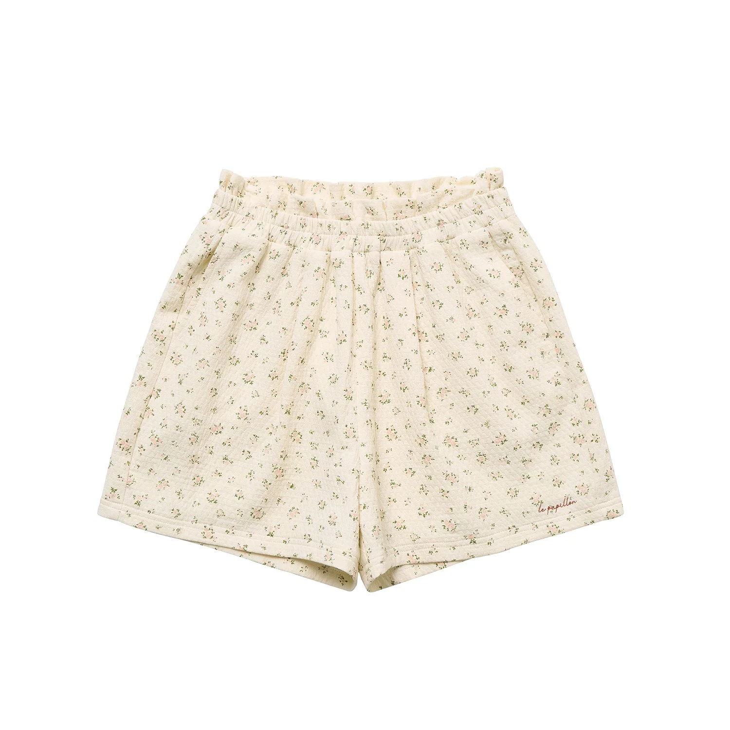 Gathered Print Shorts - Image 7