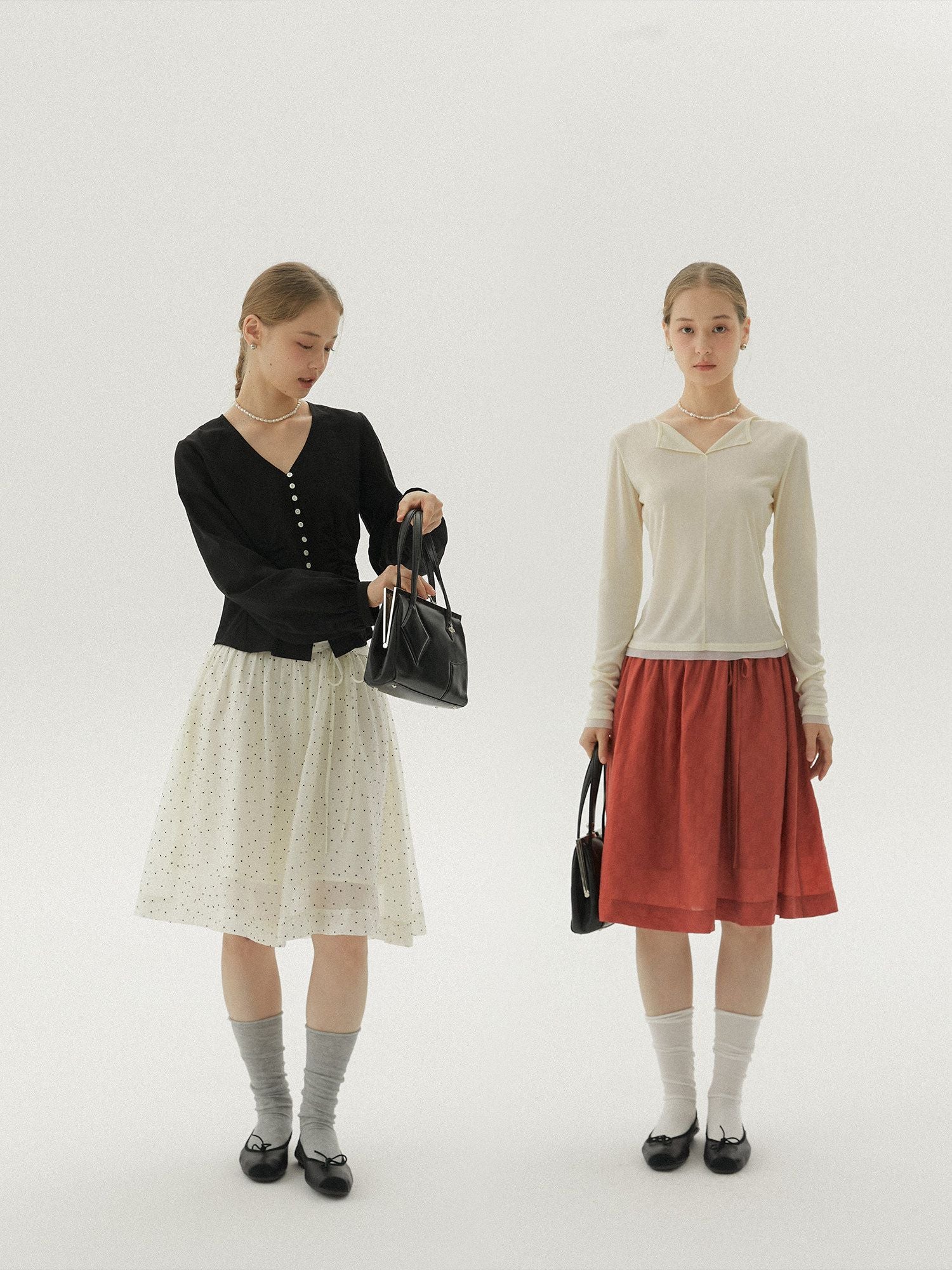 Gathered Tie Skirt - Image 4