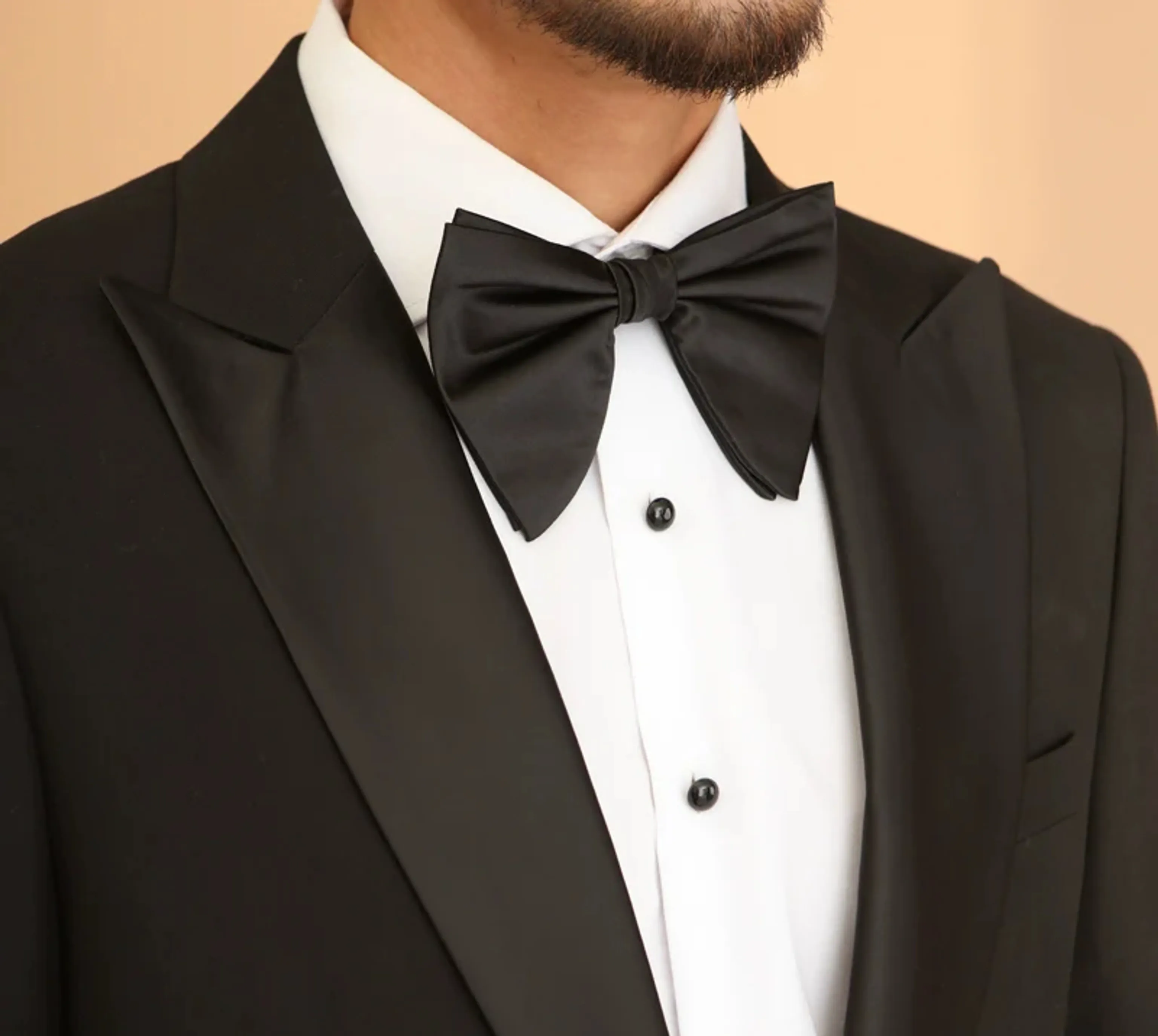 Gentleman's Satin Bow Tie - Image 4