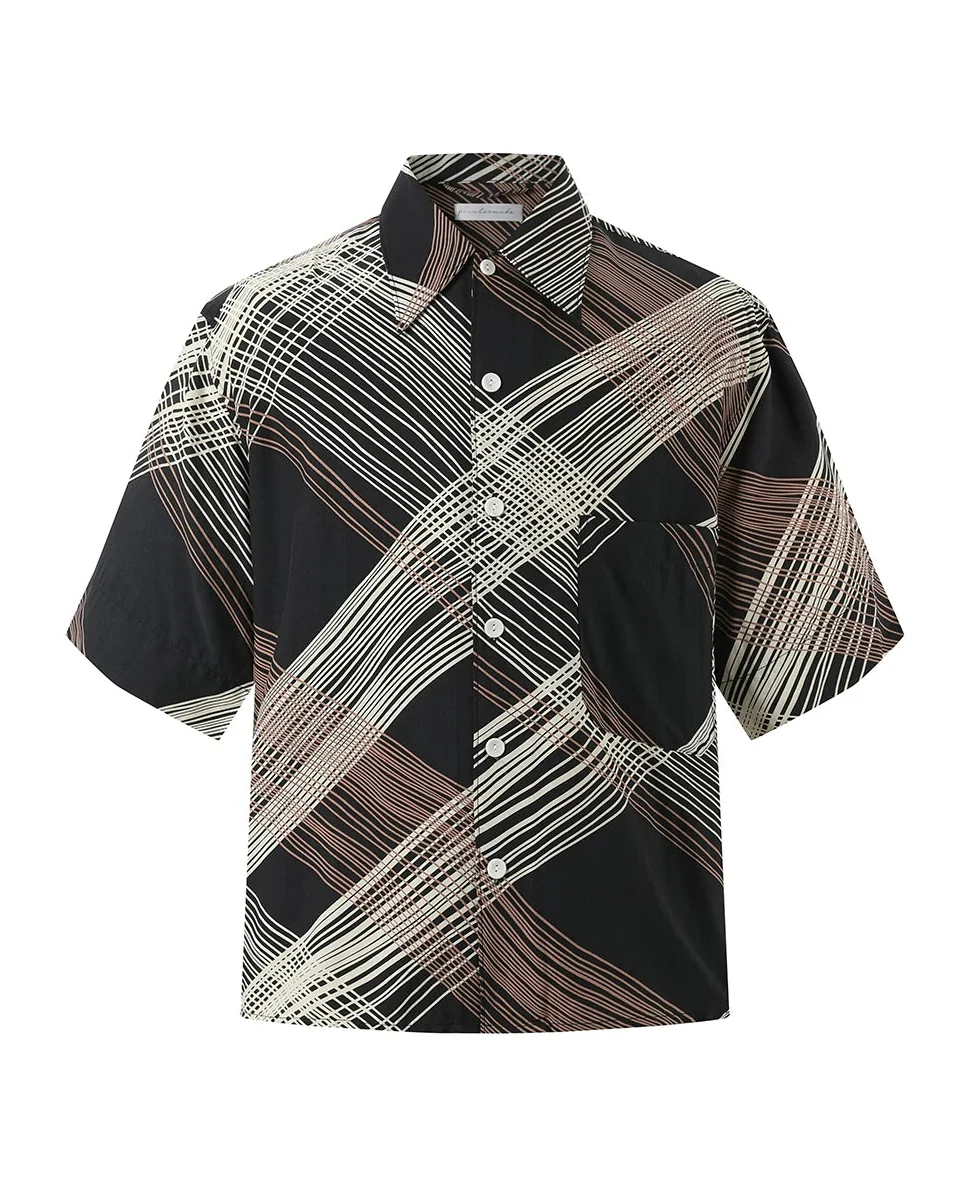 Geometric Camp Shirt - Image 3