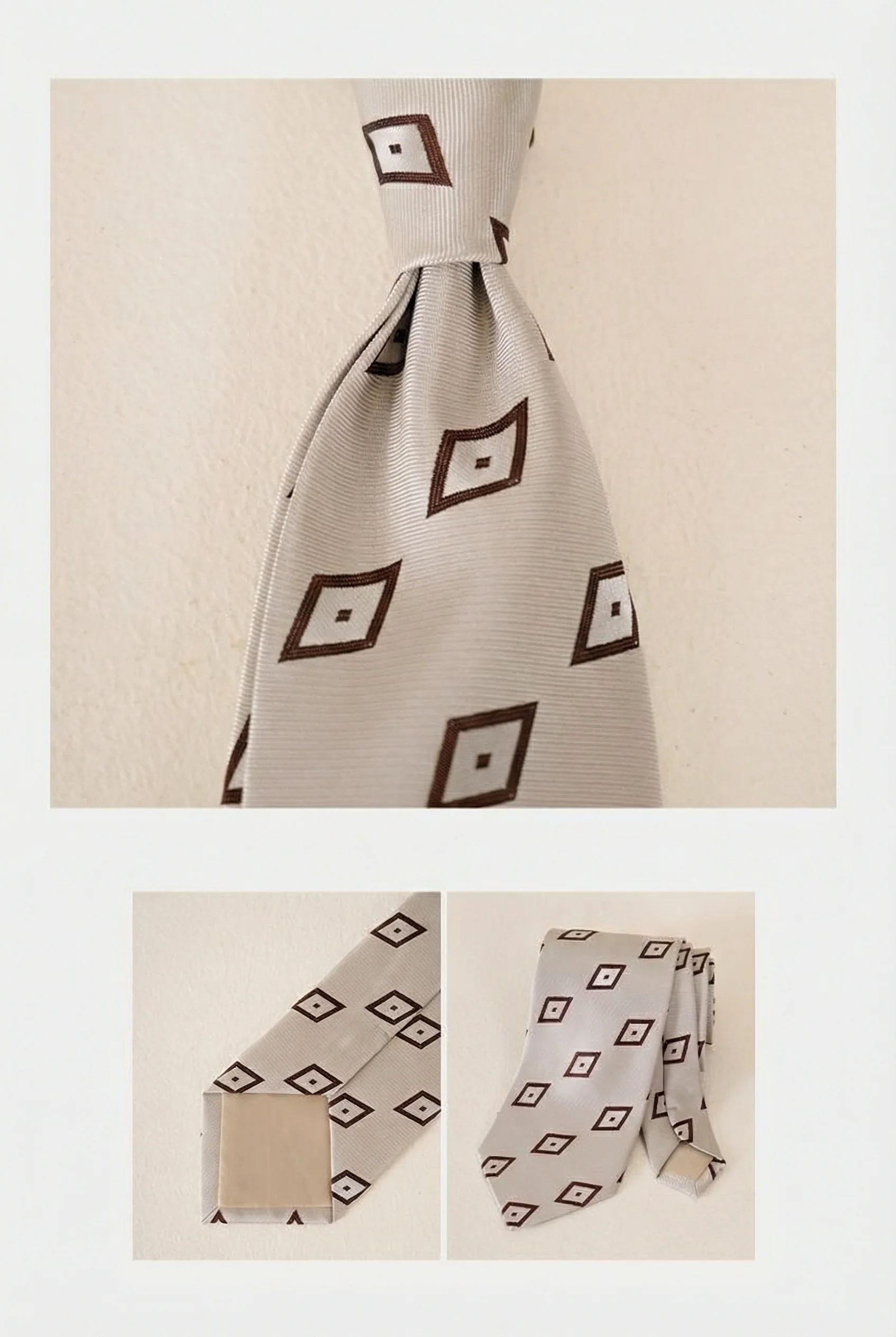 Geometric Diamond Tie - Image 10