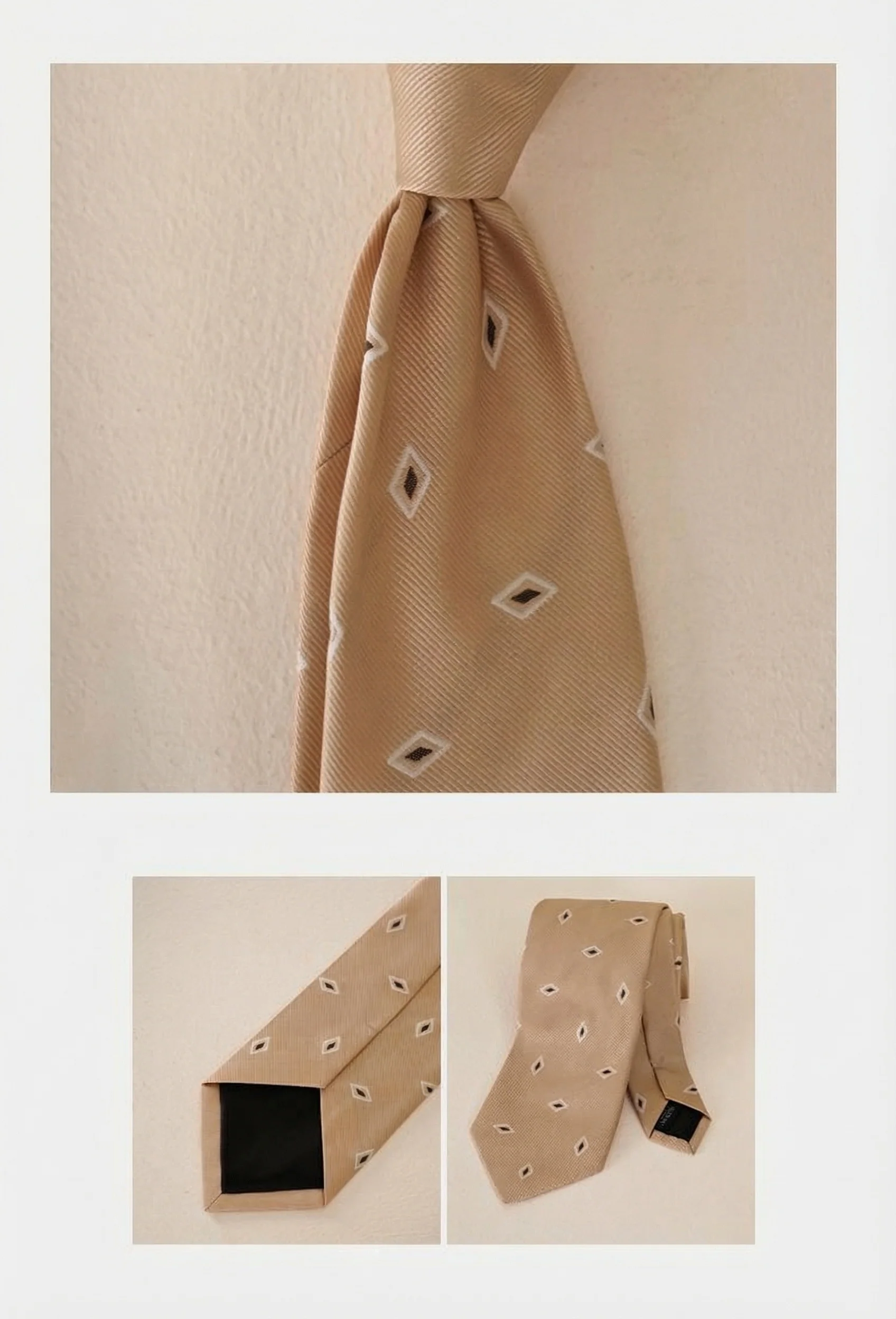 Geometric Diamond Tie - Image 5