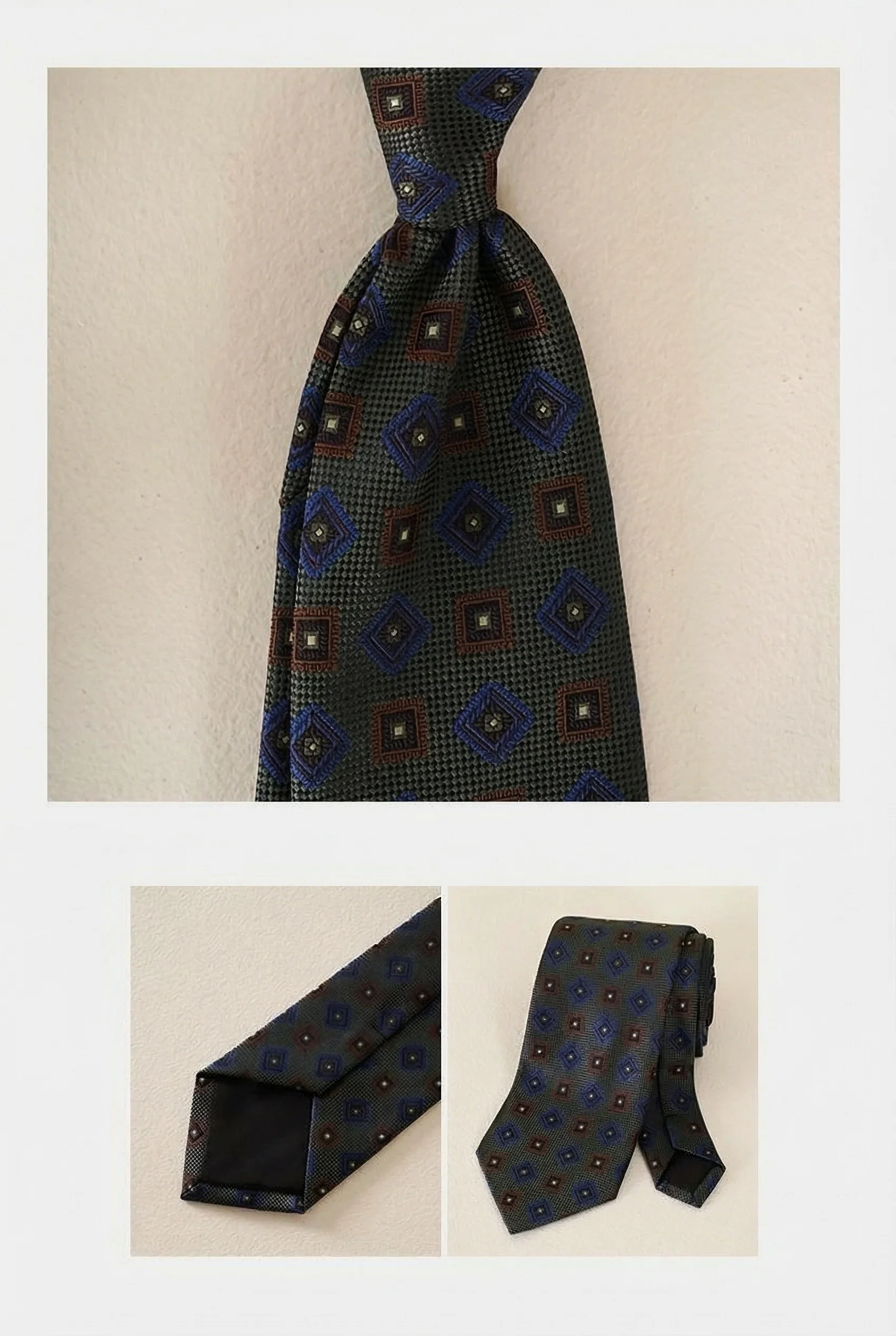 Geometric Diamond Tie - Image 7