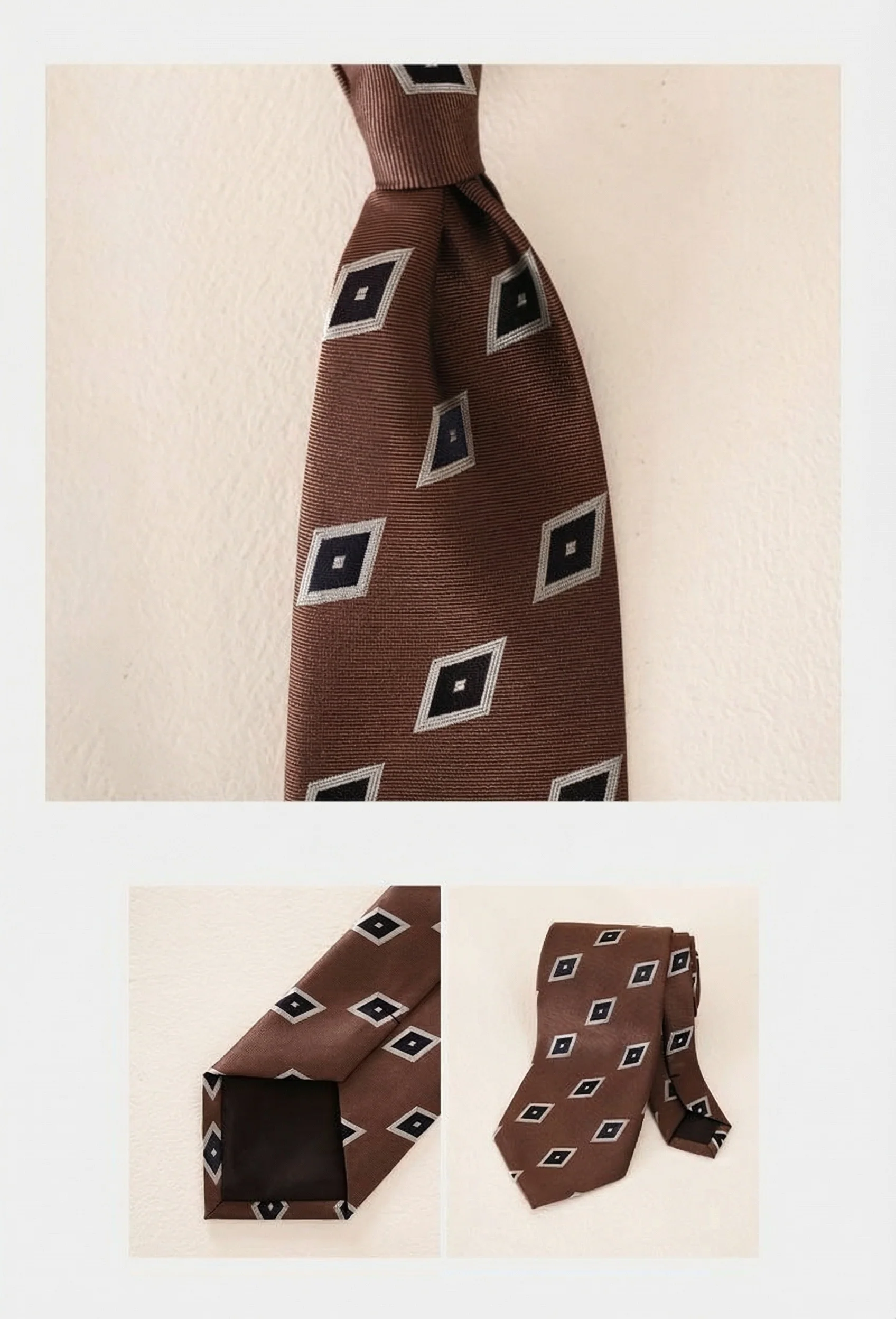 Geometric Diamond Tie - Image 8