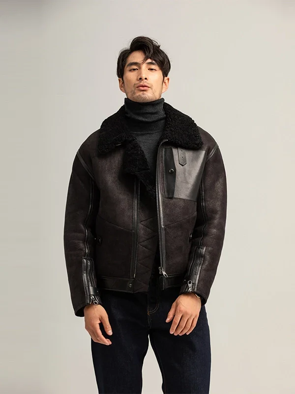 German Sheepskin Aviator Jacket