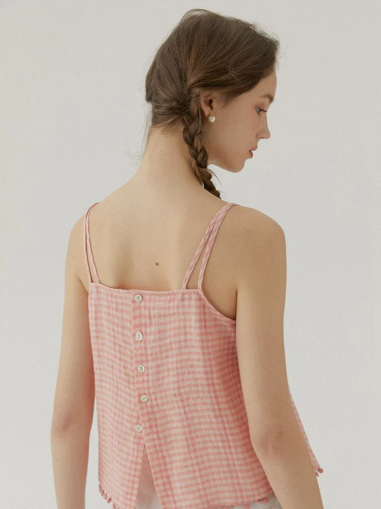 Gingham Cami Top - Image 3