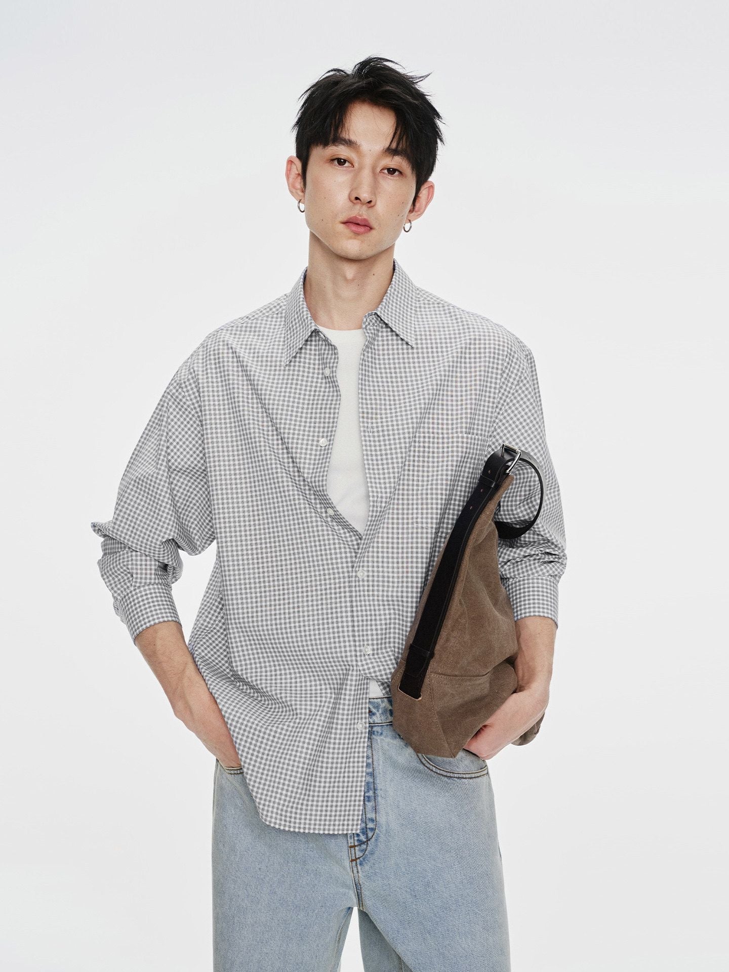 Gingham Cotton Shirt