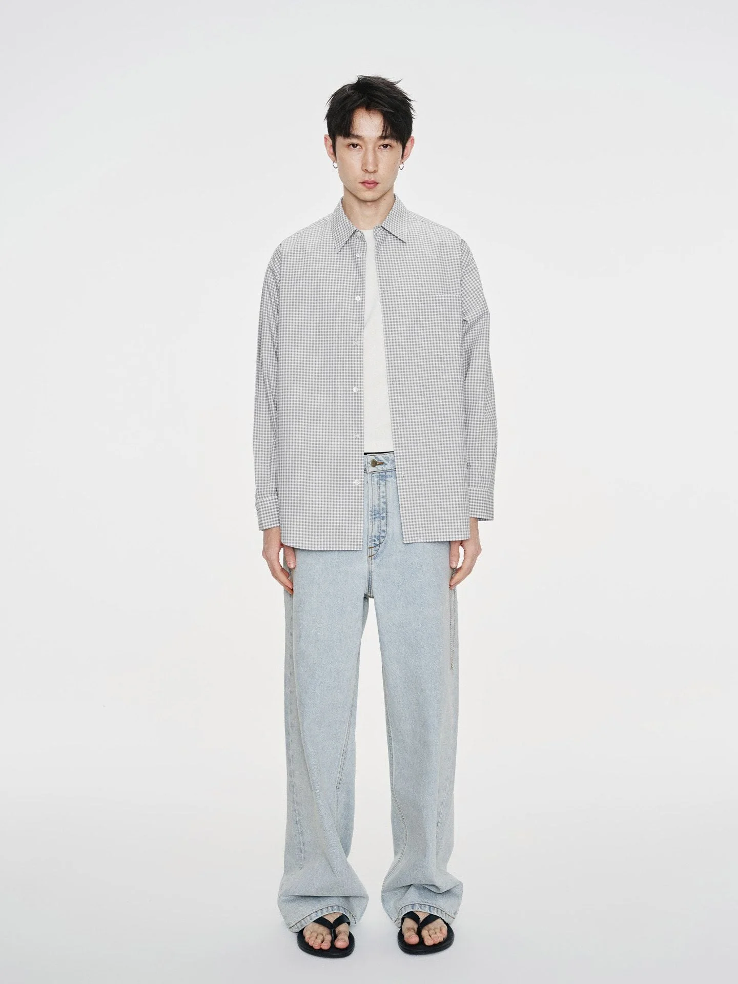Gingham Cotton Shirt - Image 4