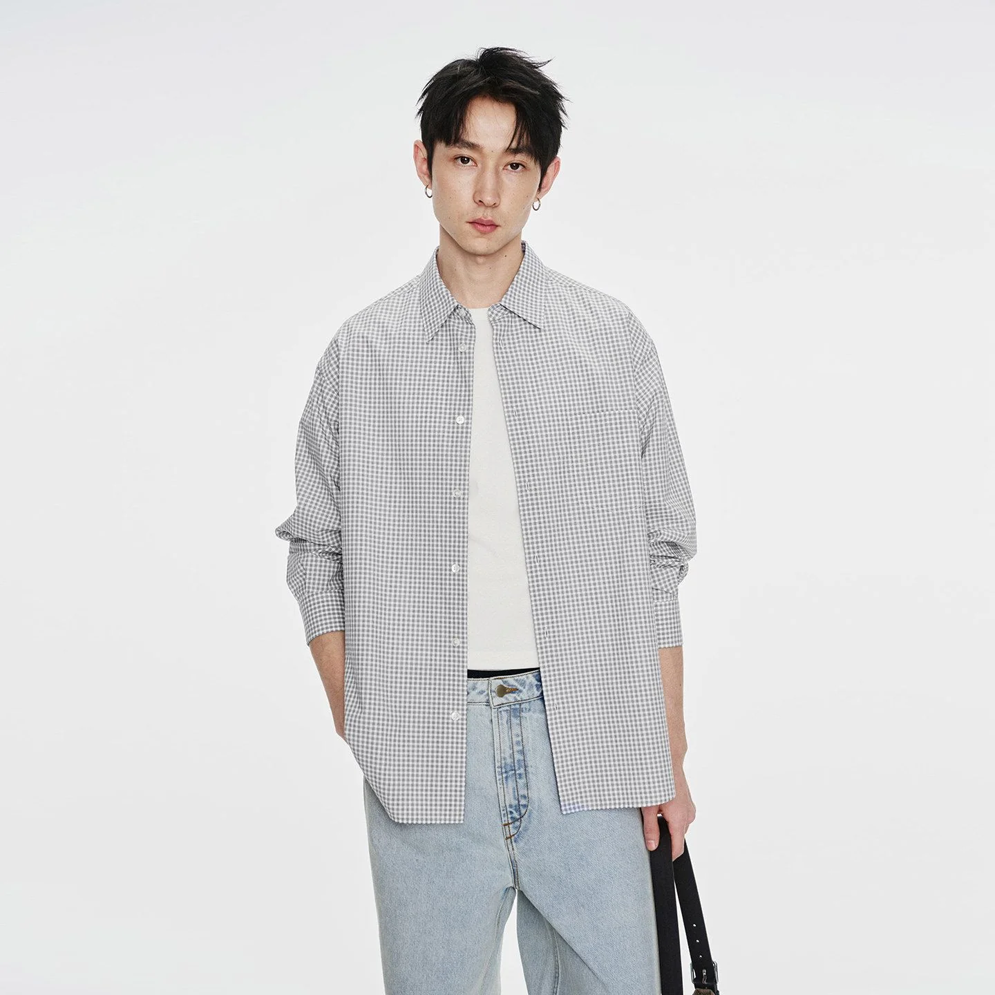 Gingham Cotton Shirt - Image 5