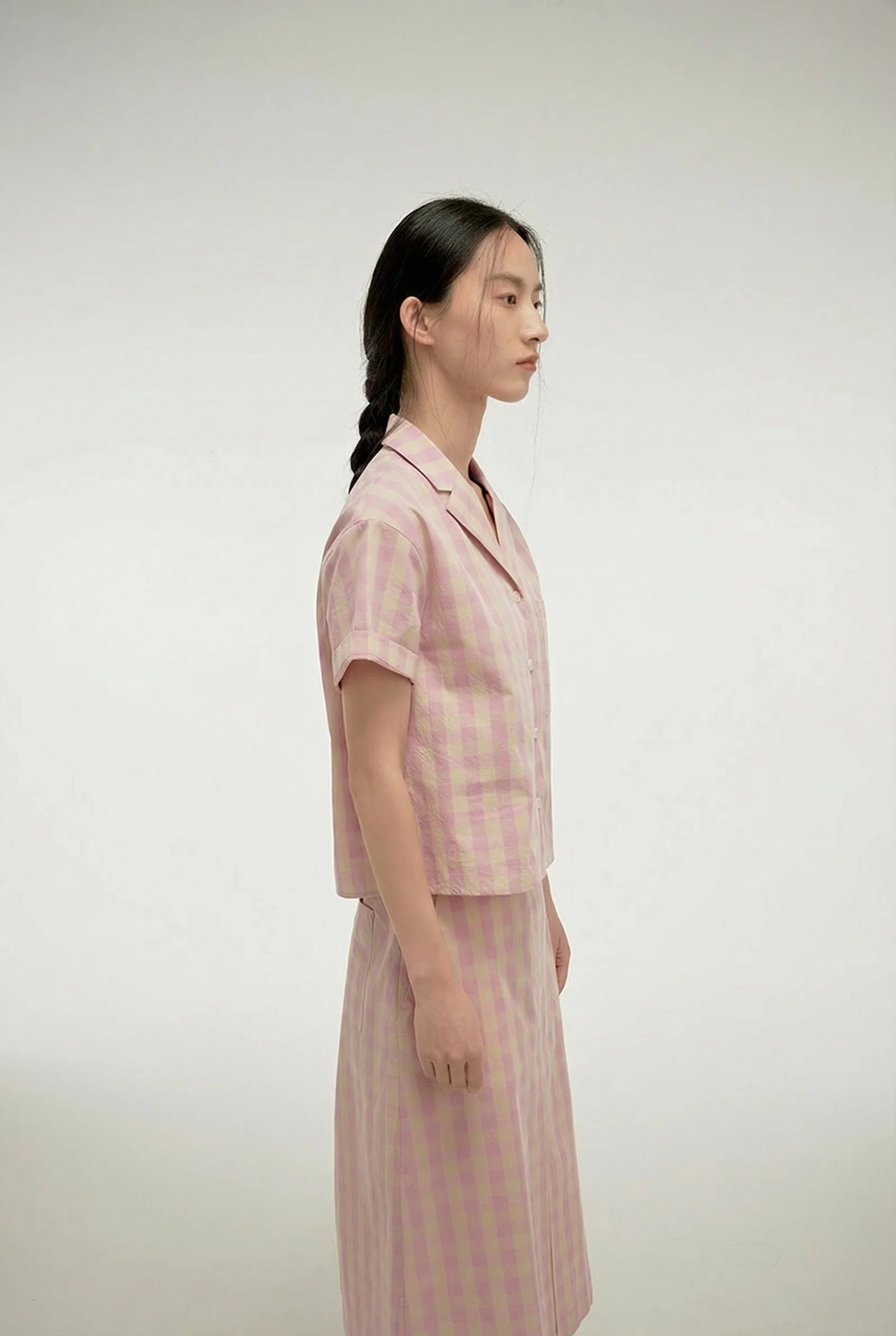 Gingham Shirt Set - Image 3