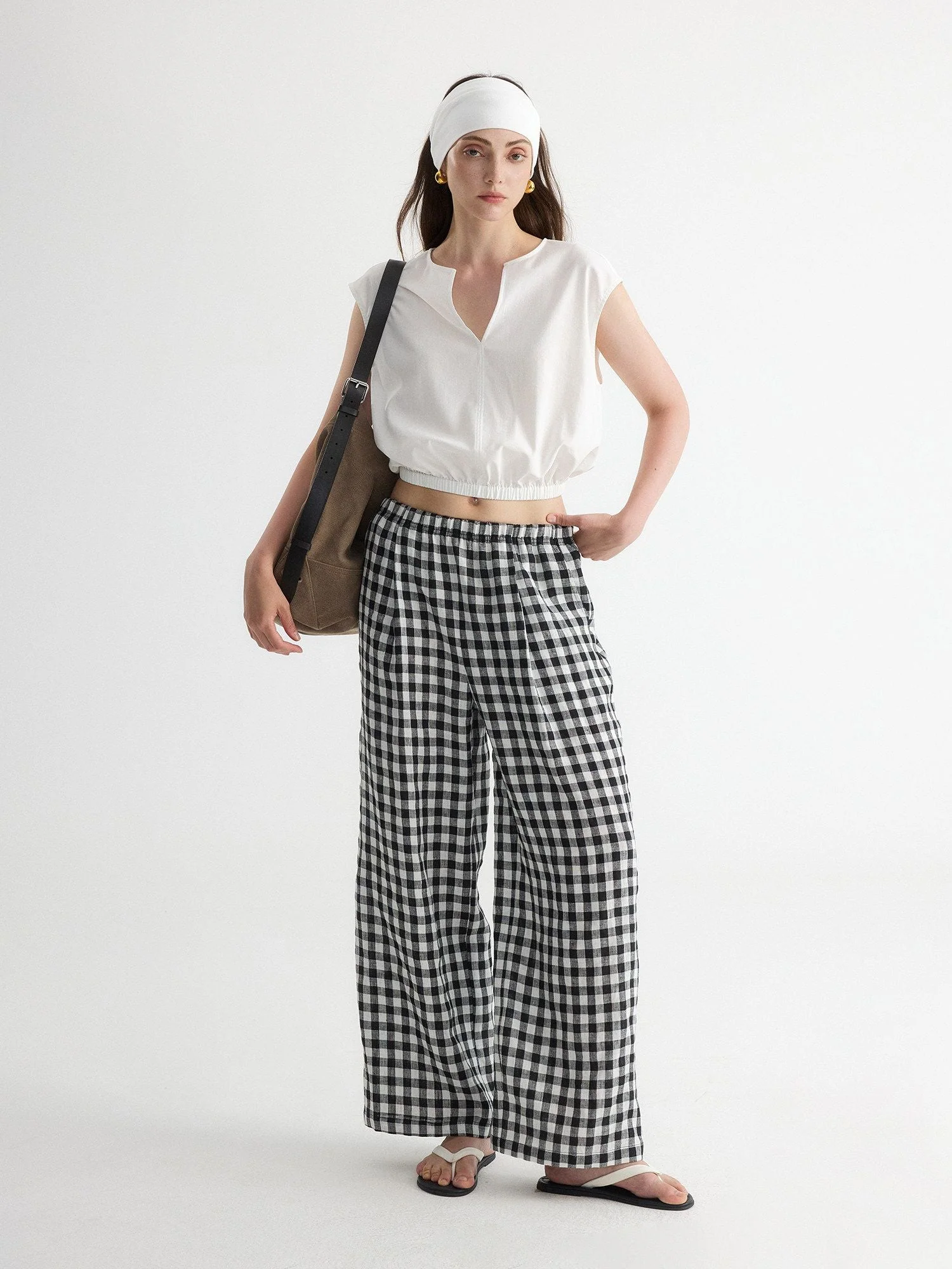 Gingham Vest Set - Image 2