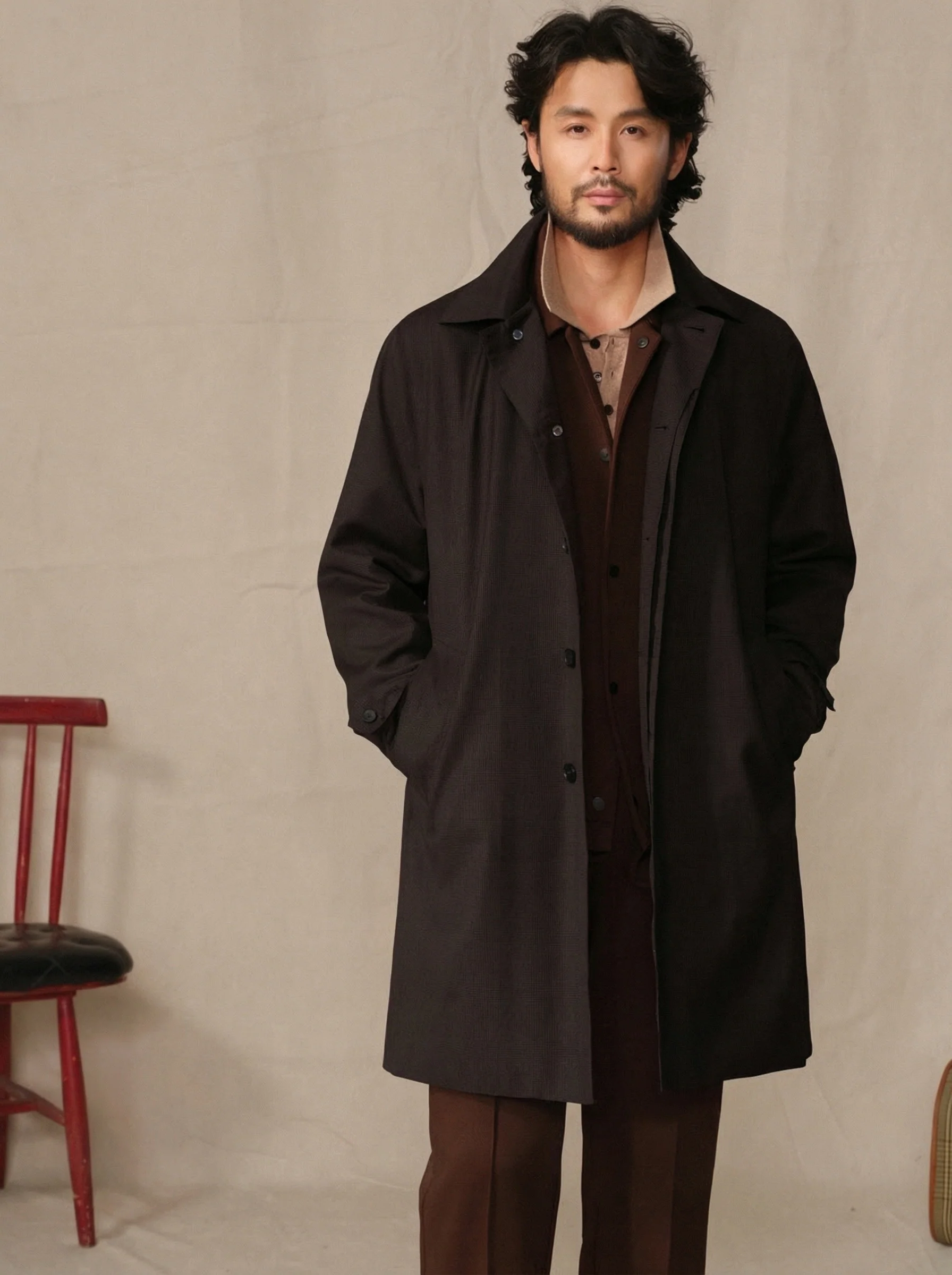Glen Check Mac - Image 2
