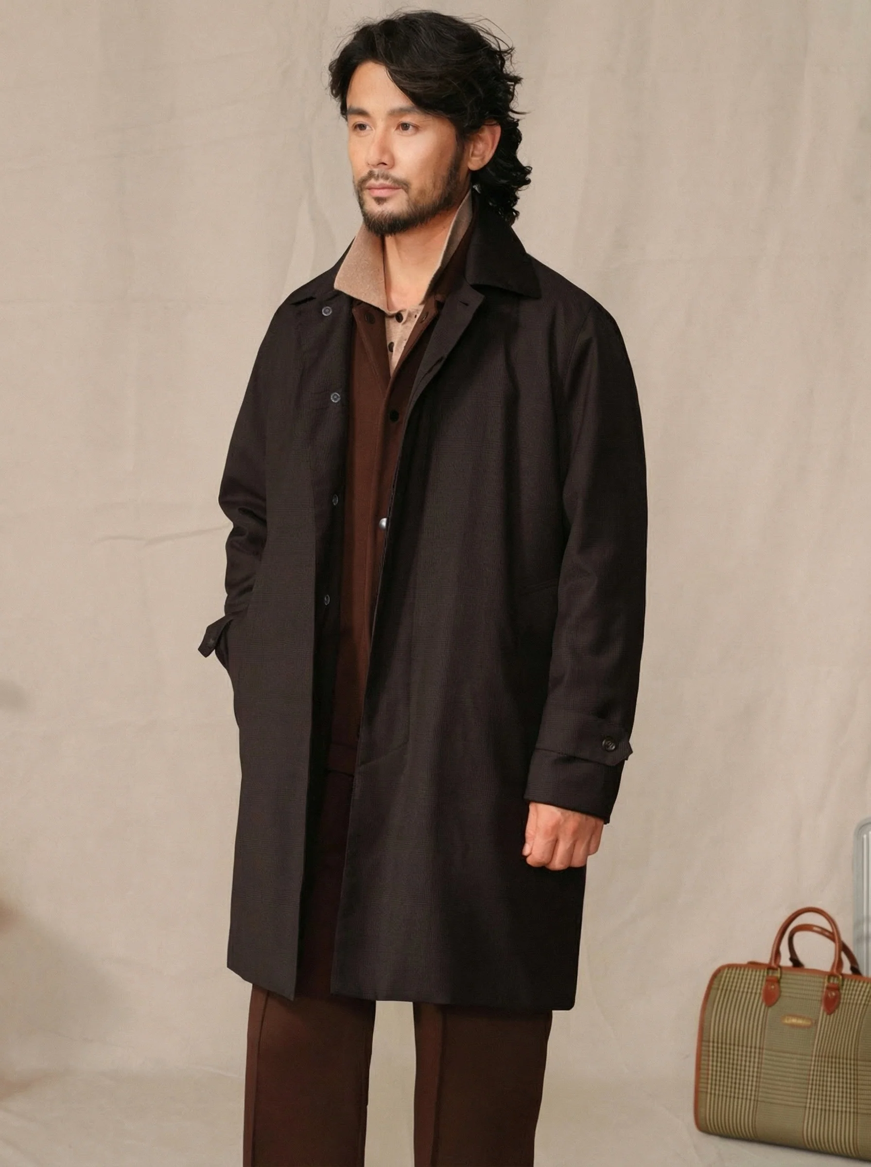 Glen Check Mac - Image 3