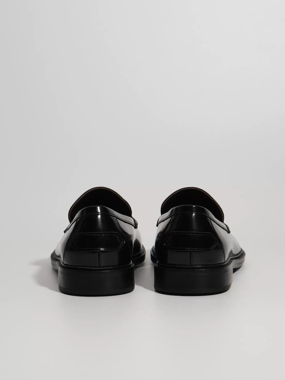 Glossy Leather Loafers - Image 4