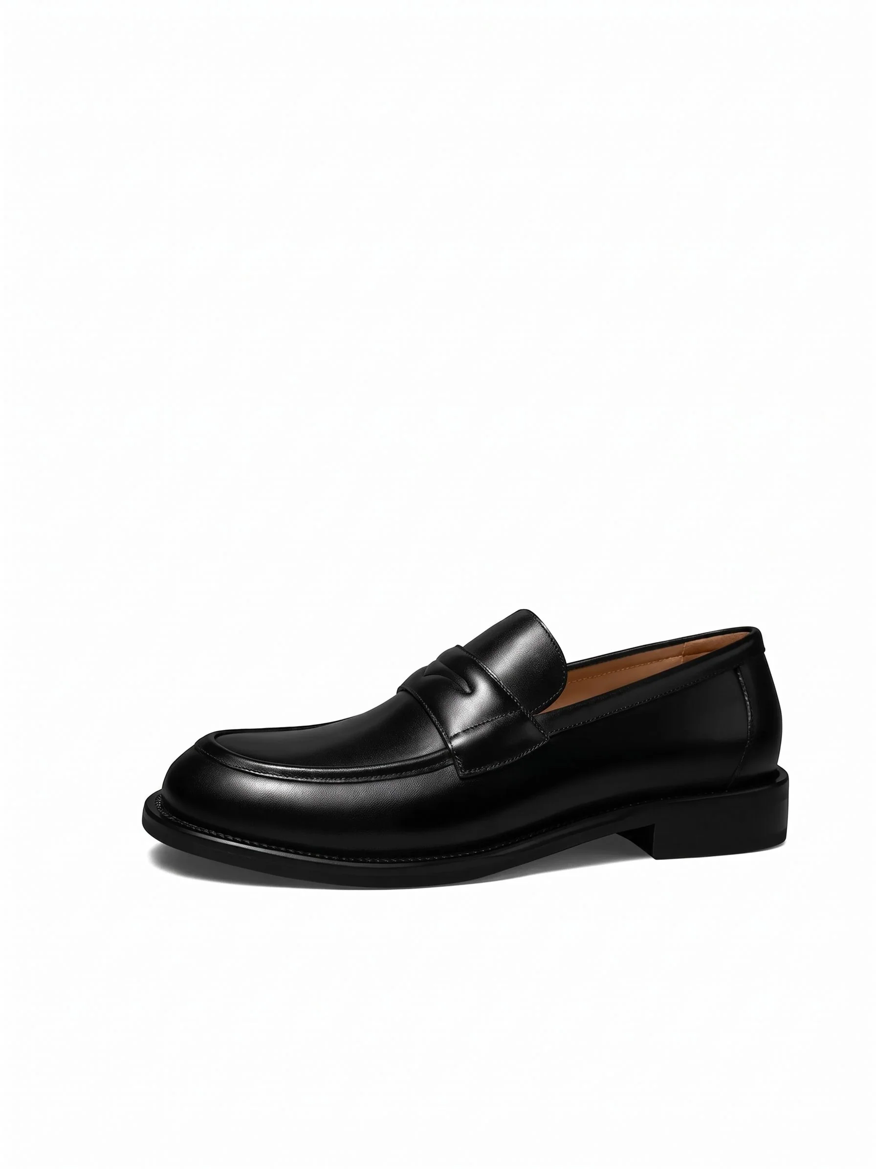 Glossy Penny Loafers