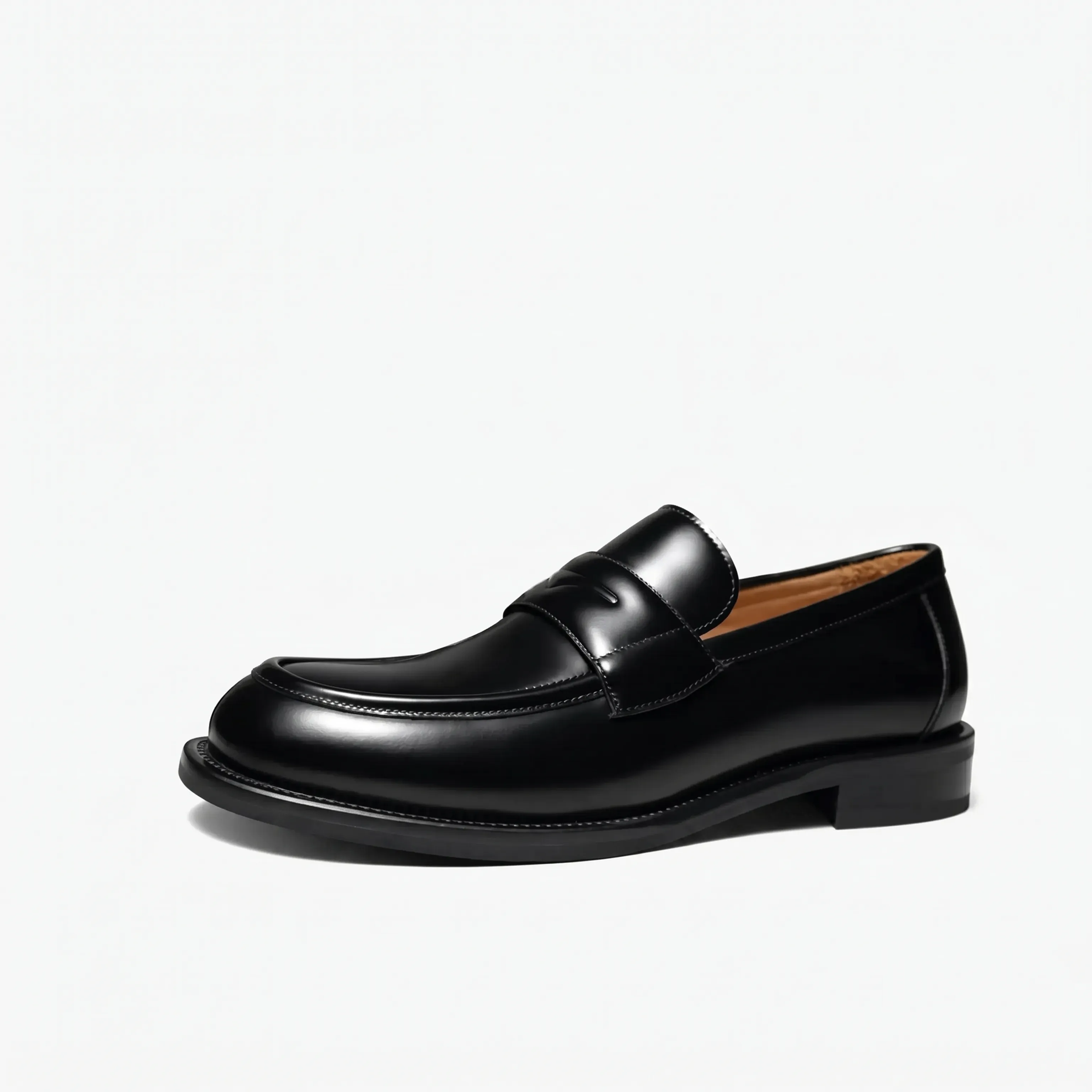Glossy Penny Loafers - Image 4
