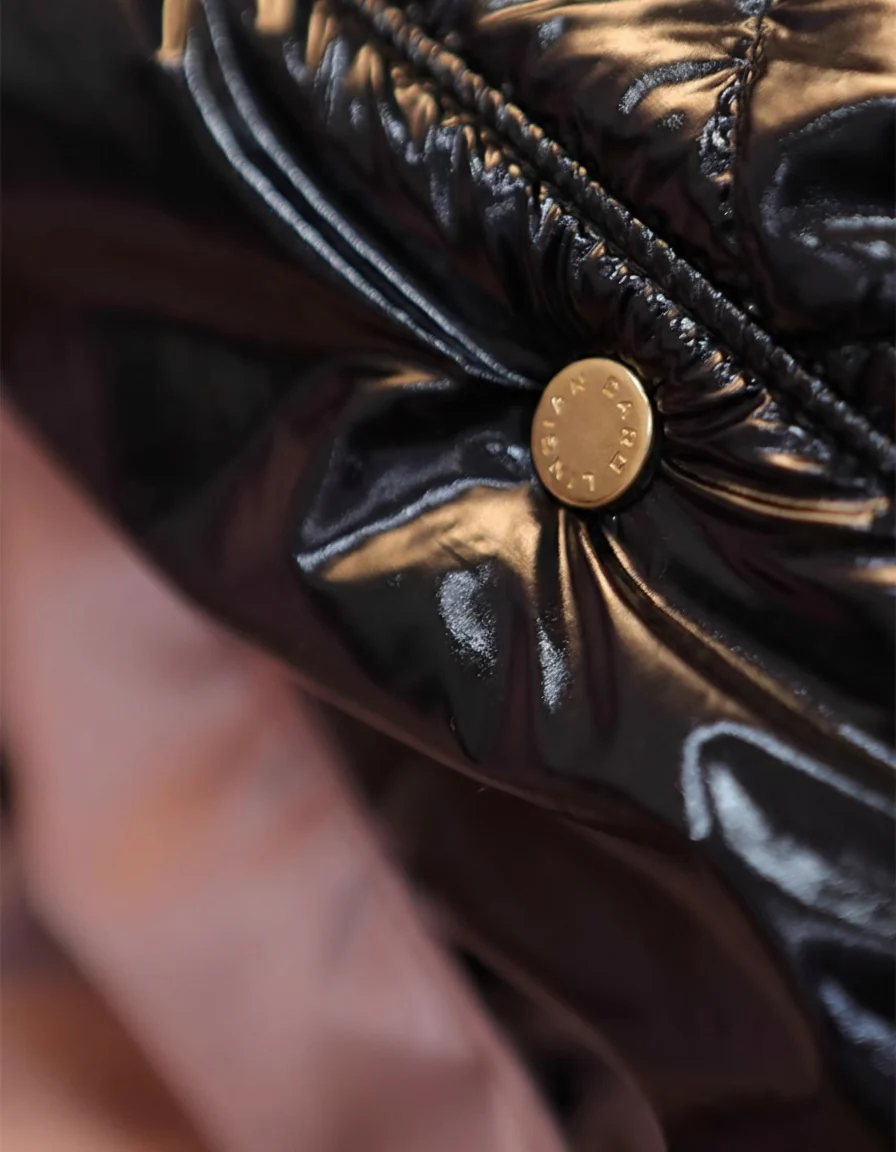 Glossy Puffer Jacket - Image 5