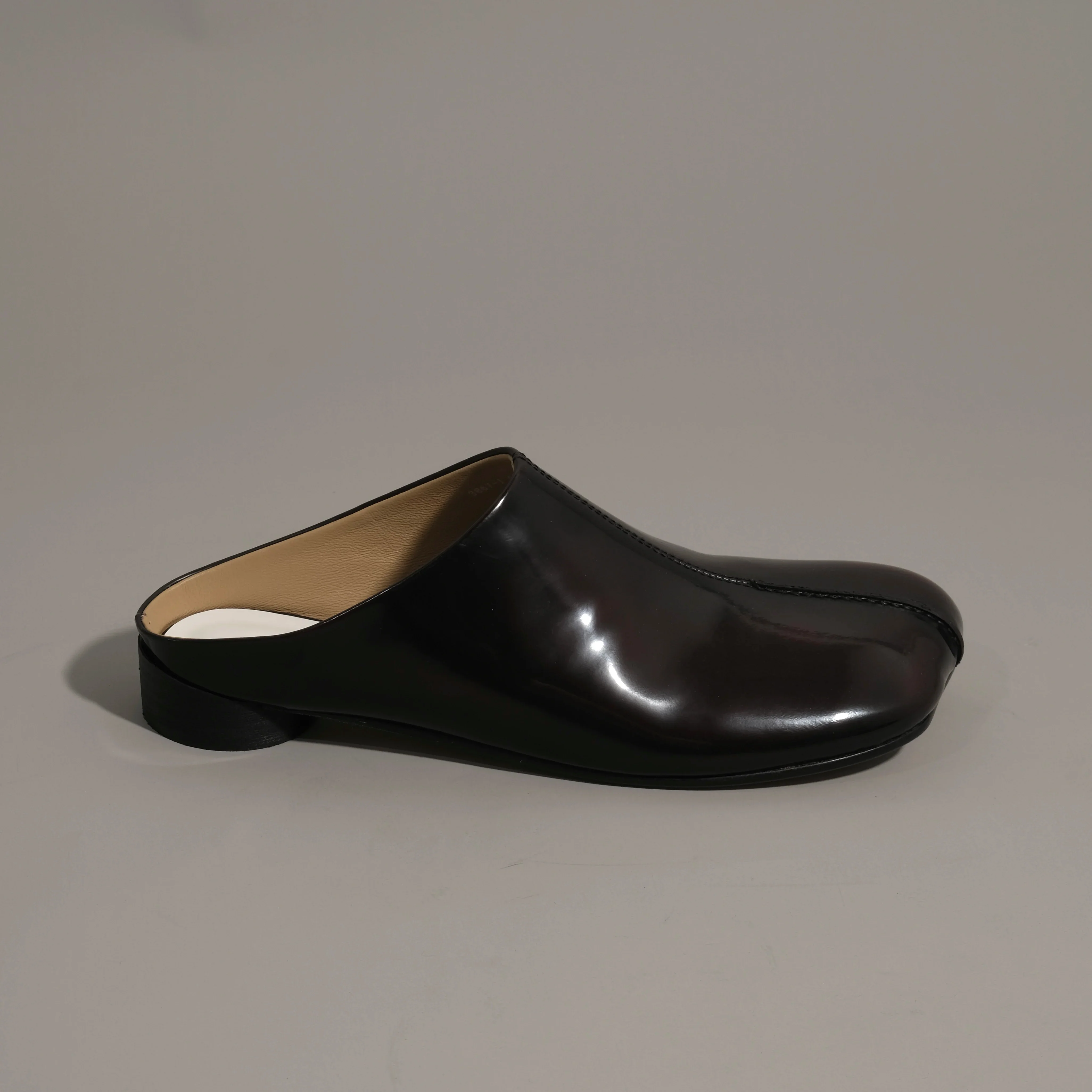 Glossy Square-Toe Mules - Image 2