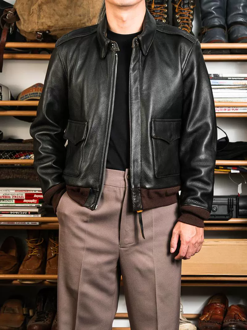 Goatskin A-2 Flight Jacket