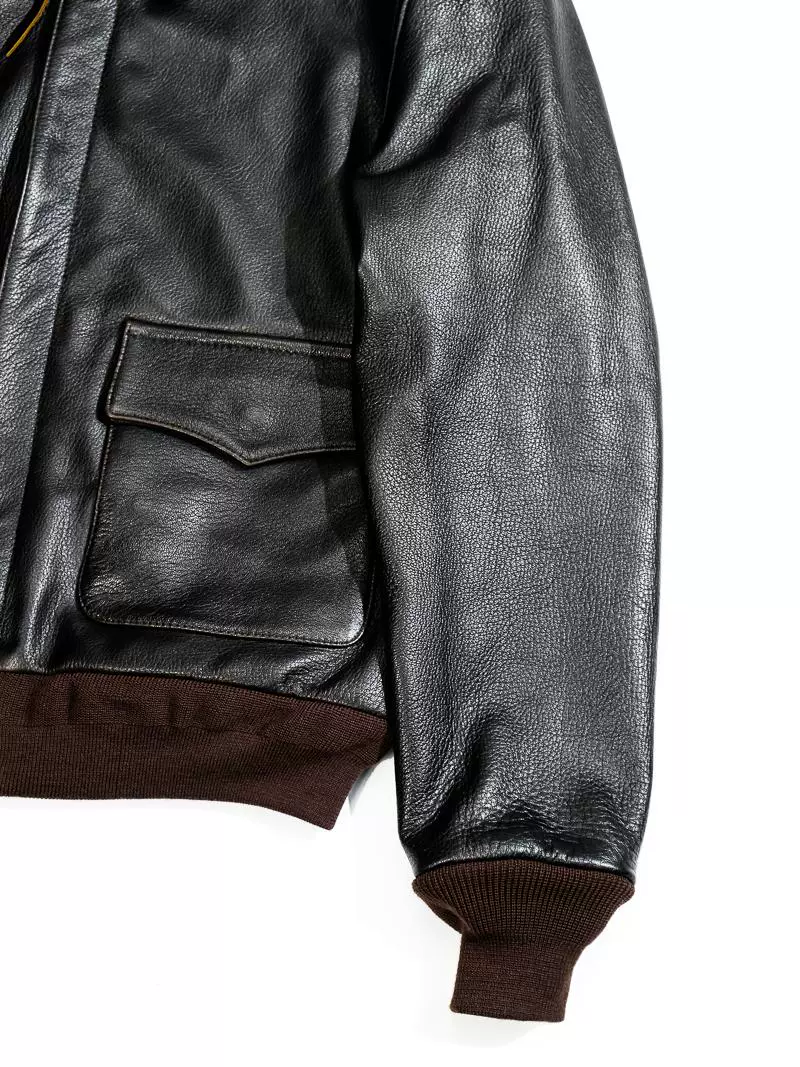 Goatskin A-2 Flight Jacket - Image 5