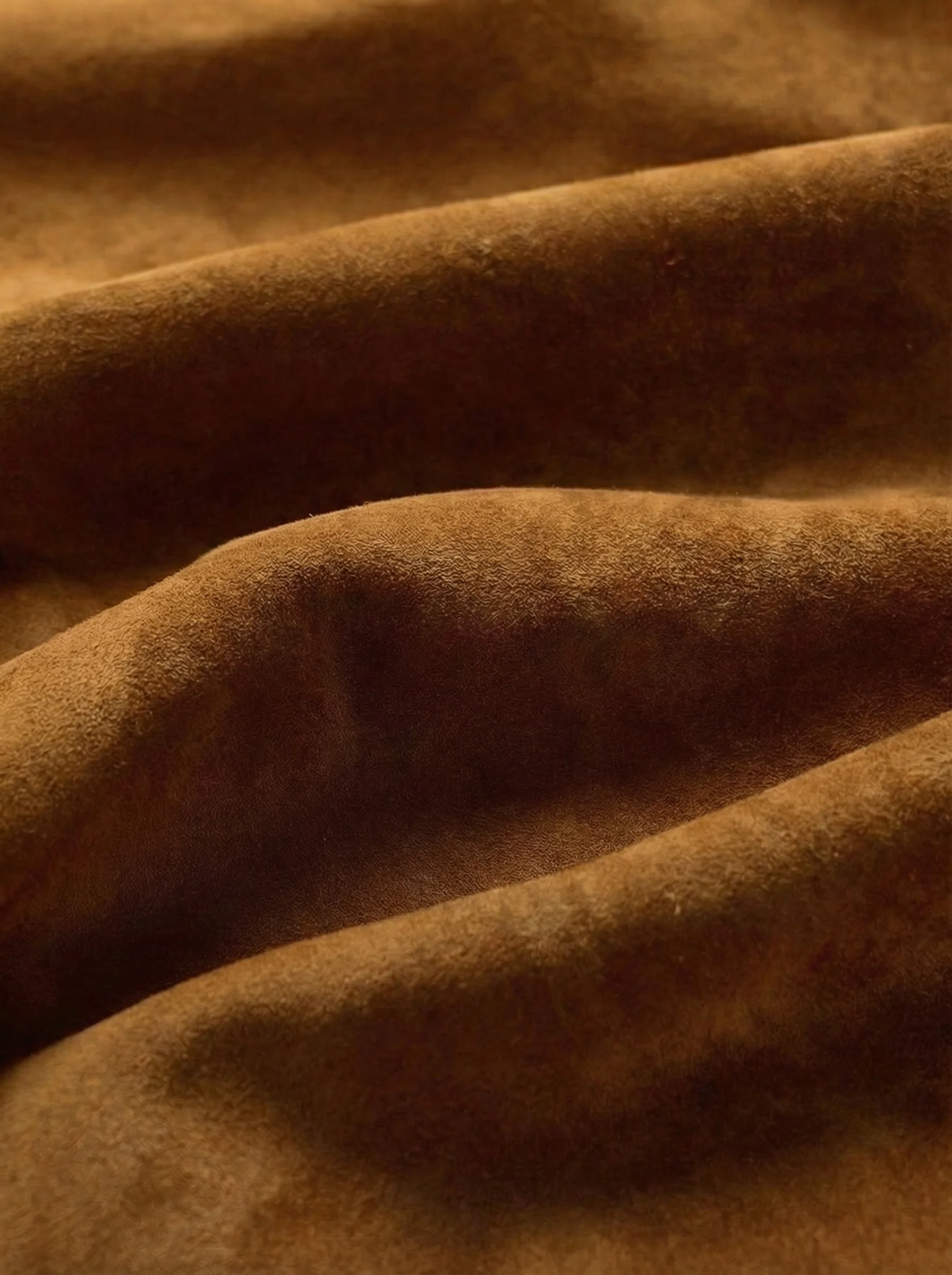 Goatskin Suede Biker Jacket - Image 5