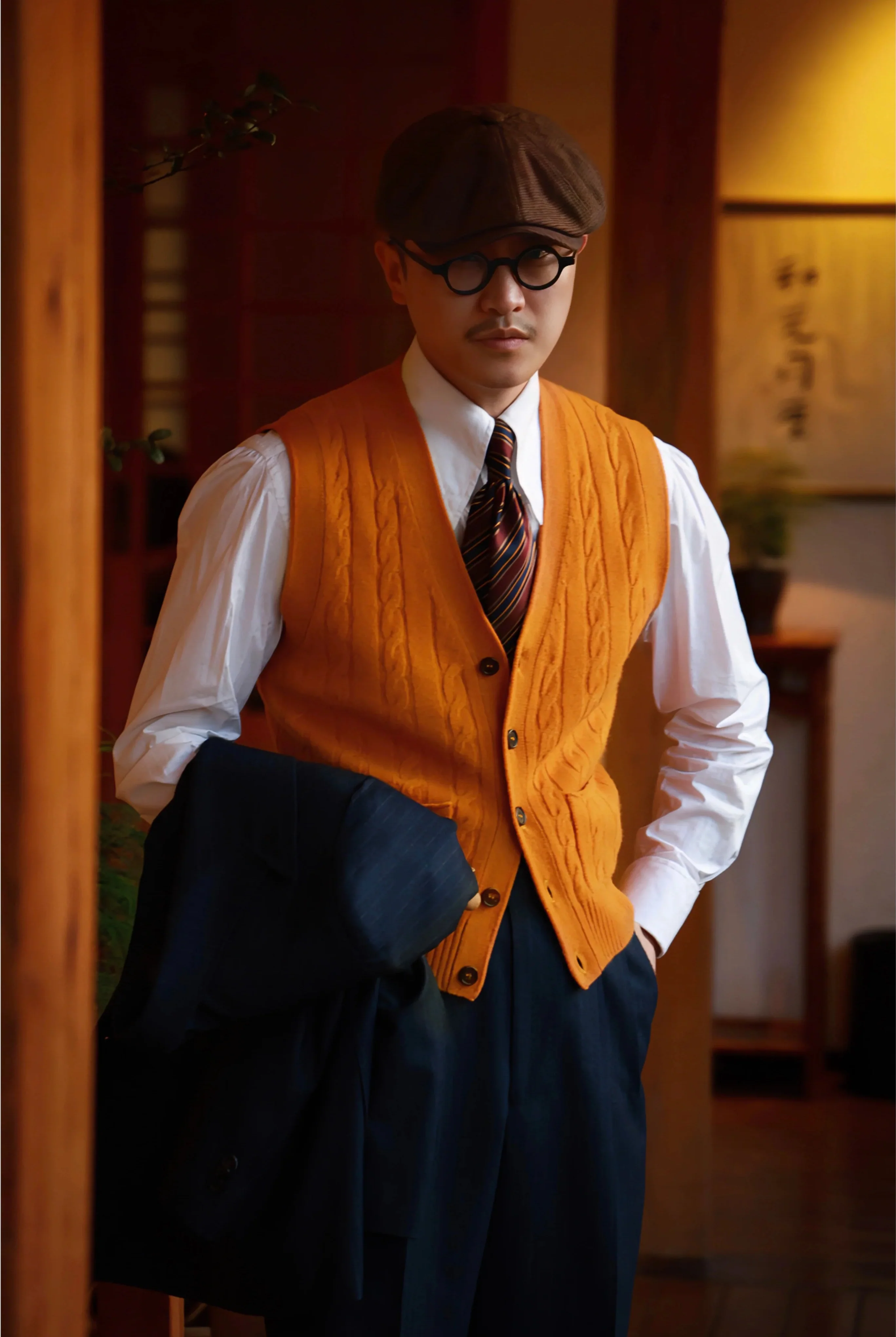 Godfather Collar Shirt - Image 3