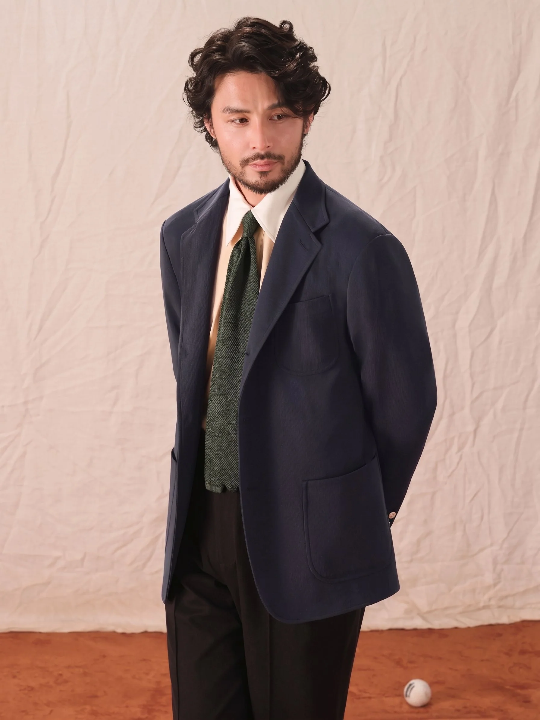 Gold Button Blazer - Image 3