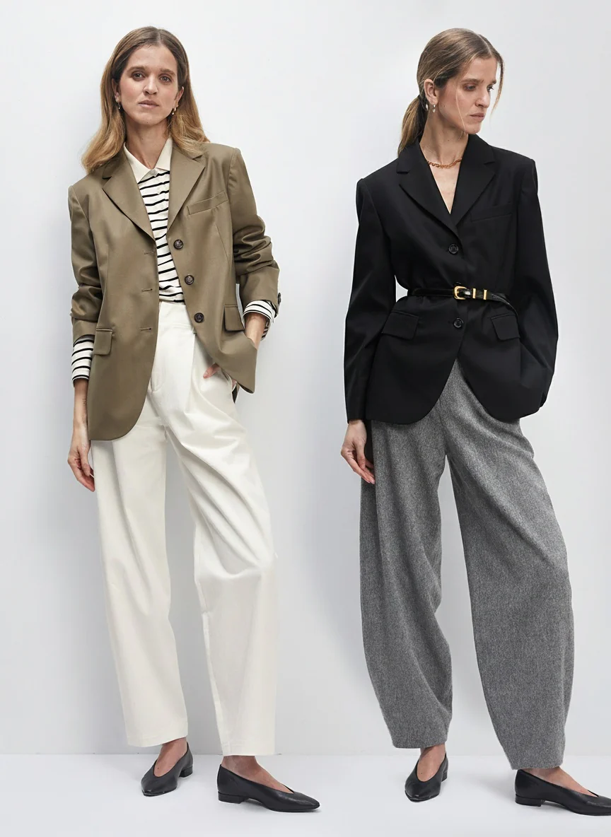 Goldie Wool-Blend Blazer