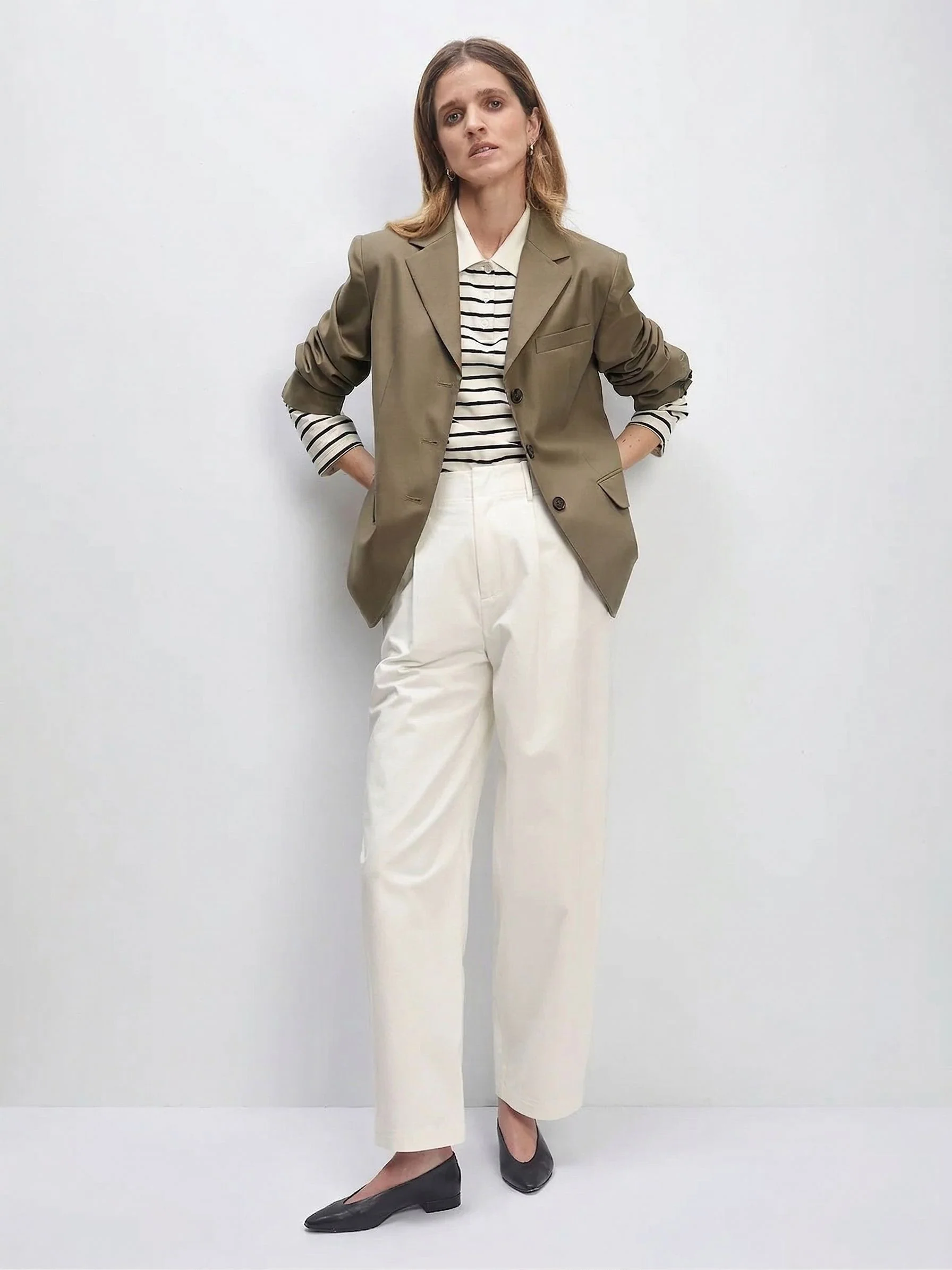 Goldie Wool-Blend Blazer - Image 2
