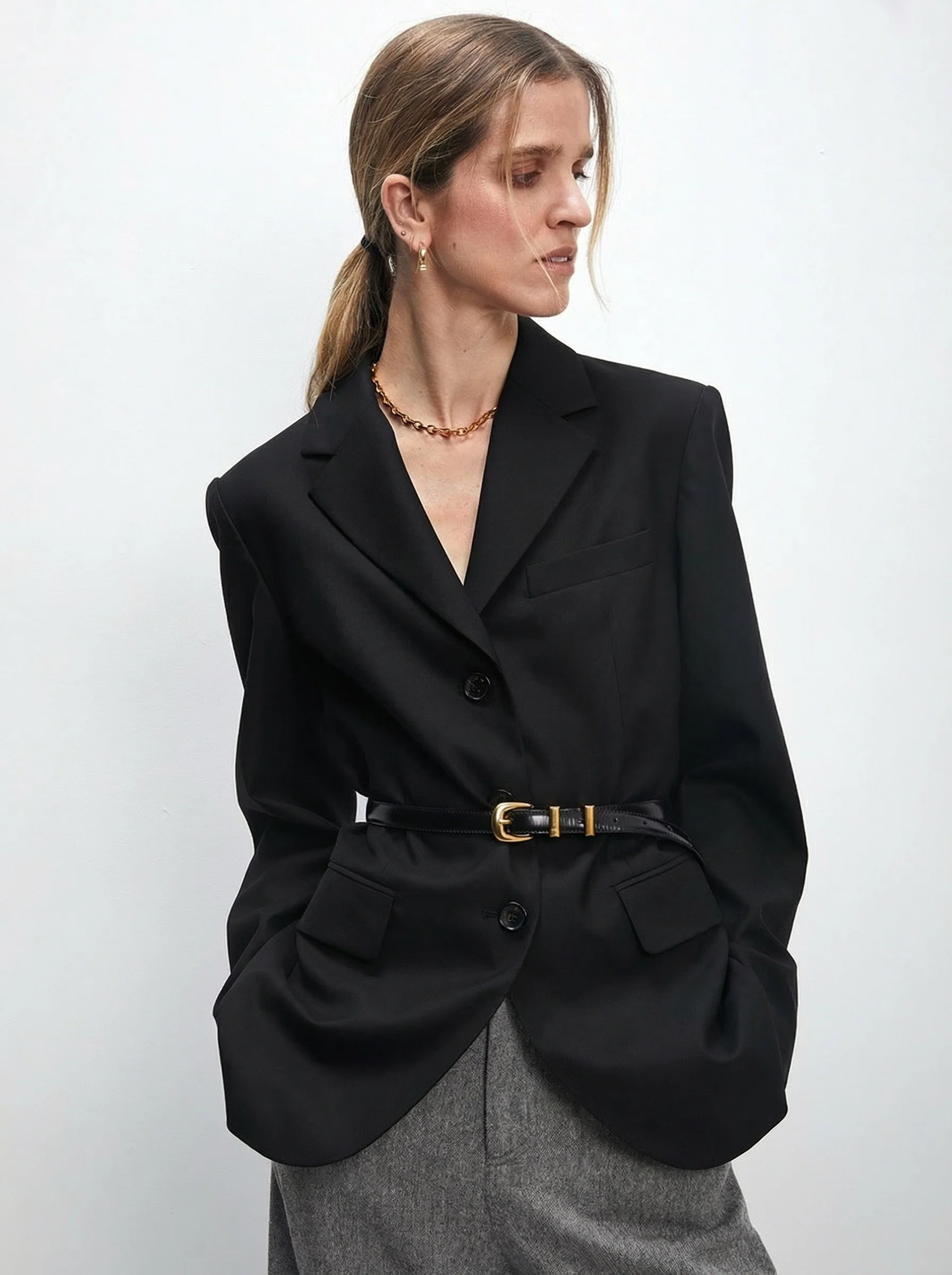 Goldie Wool-Blend Blazer - Image 5