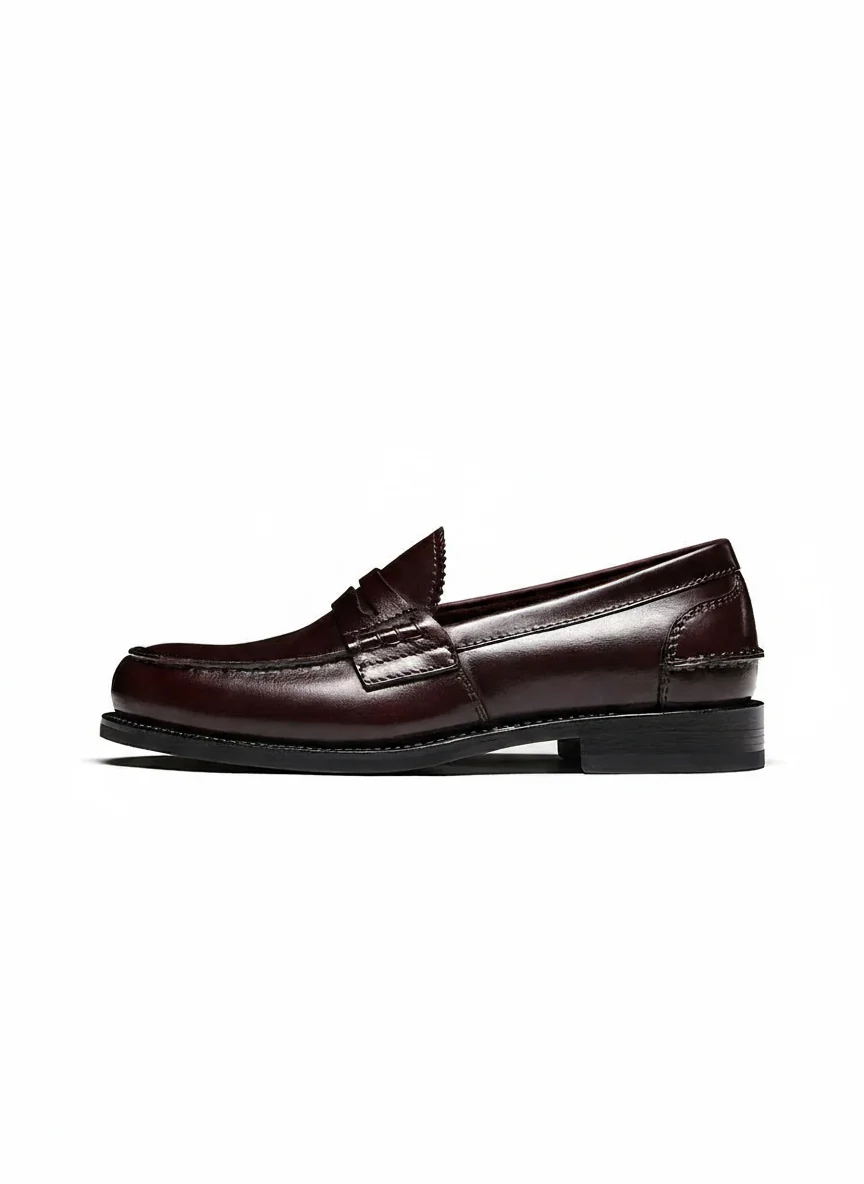 Goodyear-Welt Italian Leather Penny Loafers