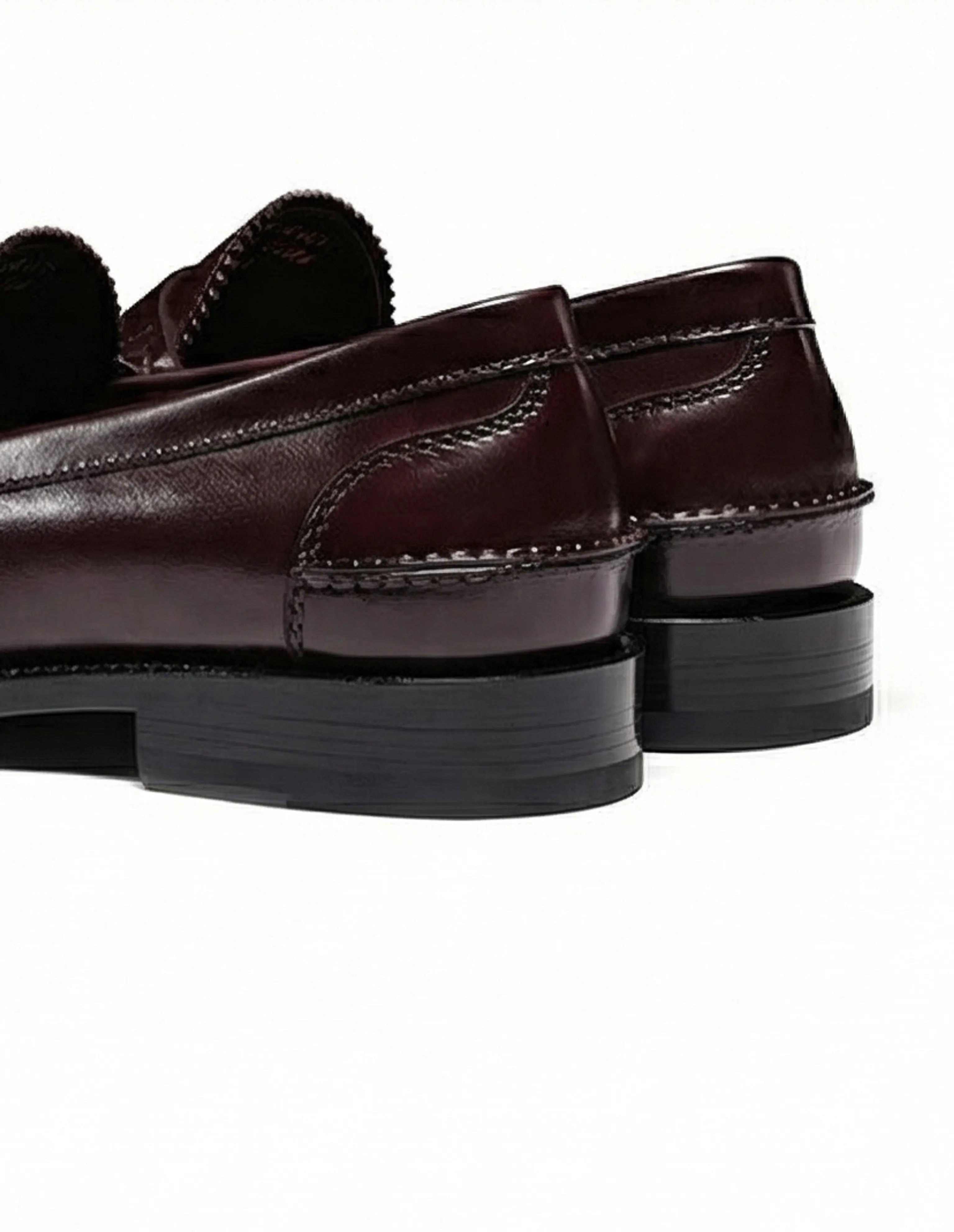 Goodyear-Welt Italian Leather Penny Loafers - Image 5