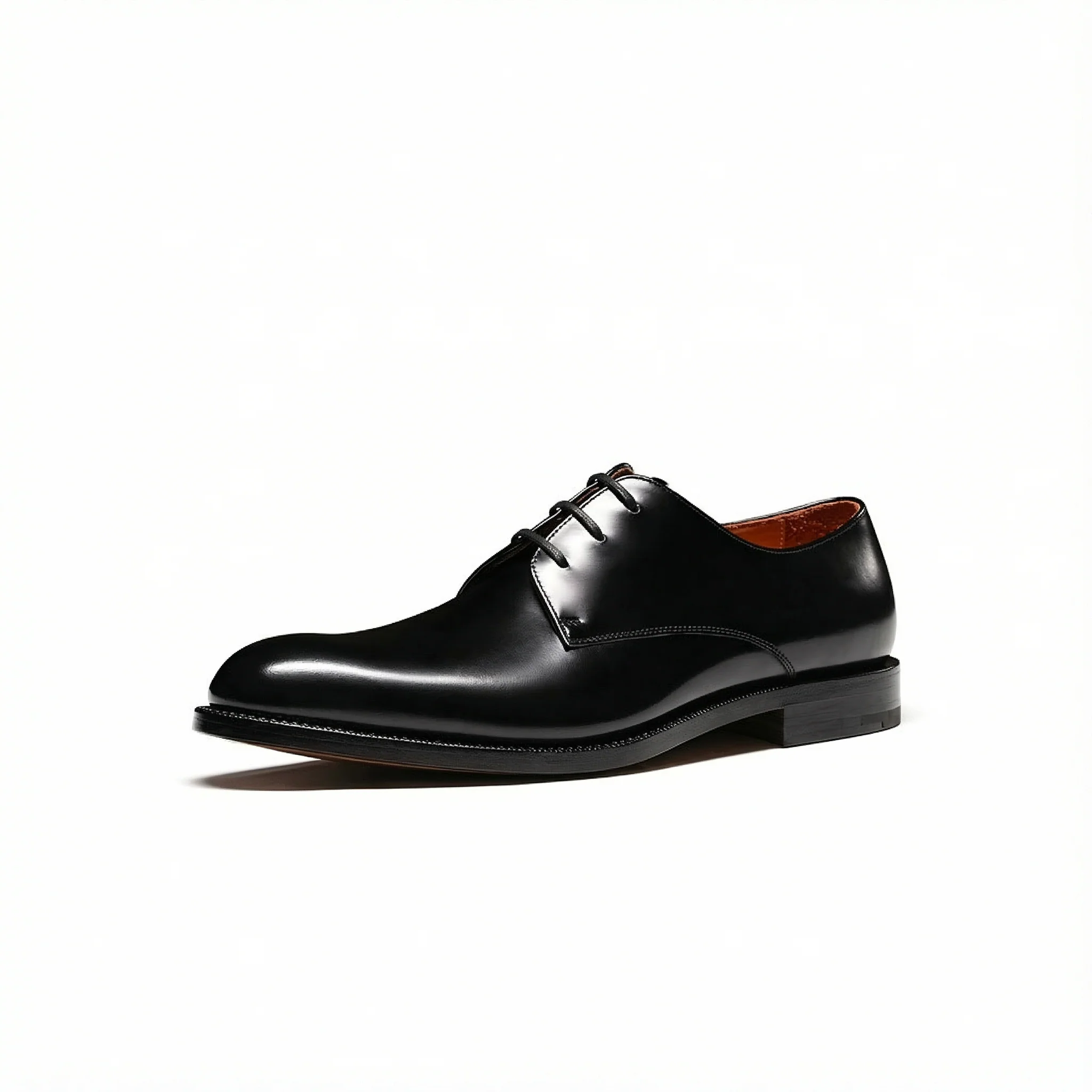 Goodyear-Welted Calfskin Derby - Image 5
