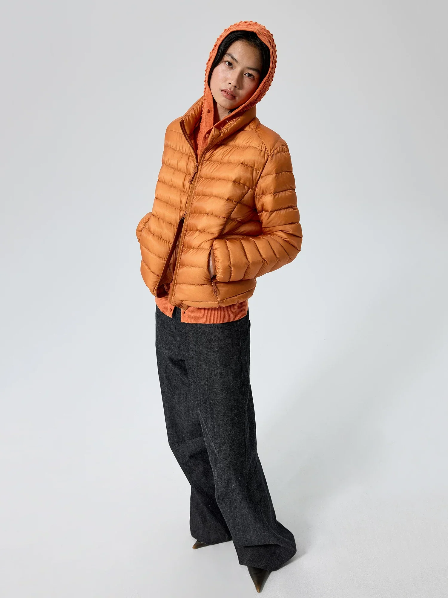 Goose Down Hooded Puffer - Image 3