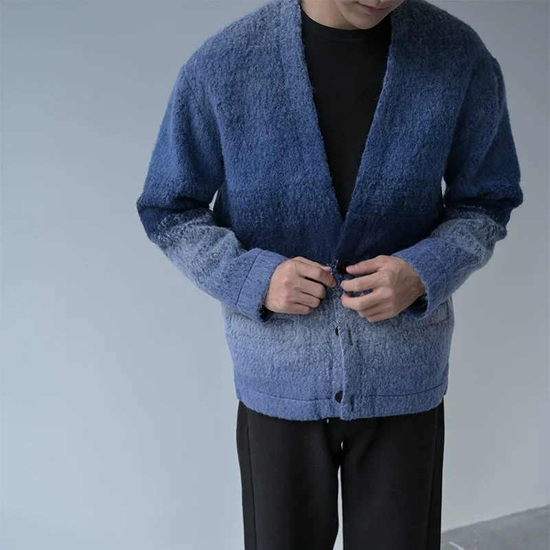 Gradient Wool Cardigan - Image 3