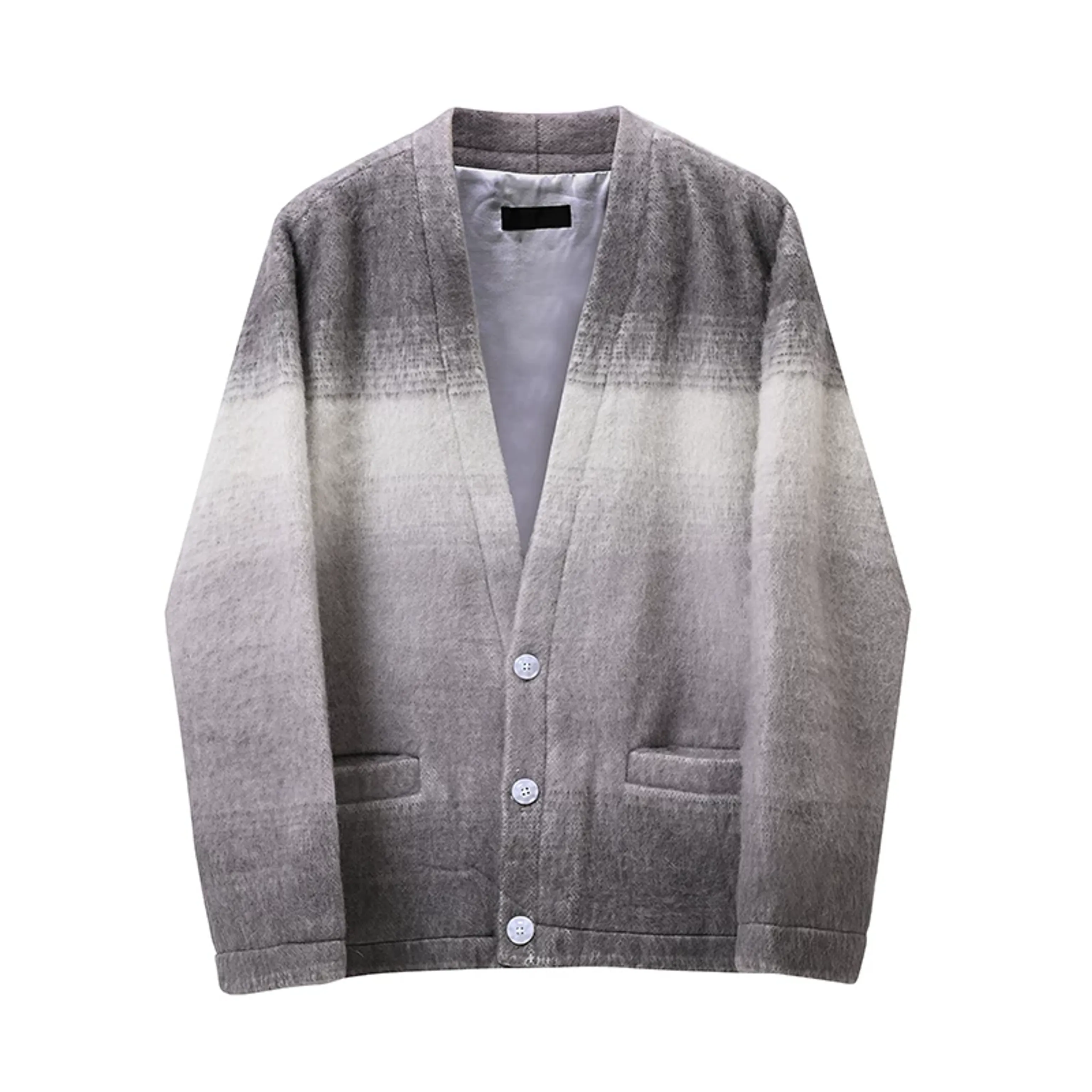 Gradient Wool Cardigan - Image 5