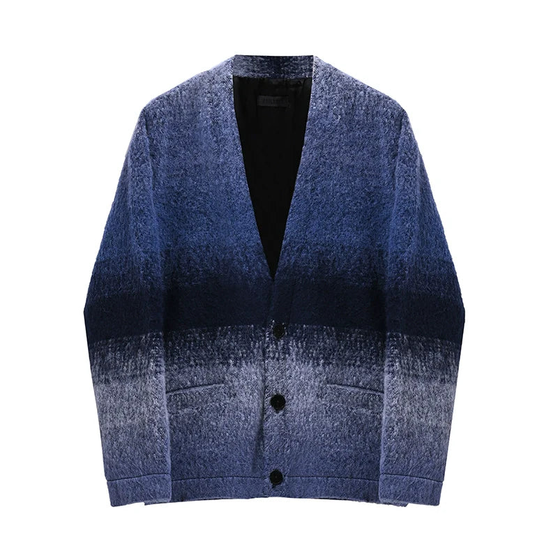 Gradient Wool Cardigan - Image 7