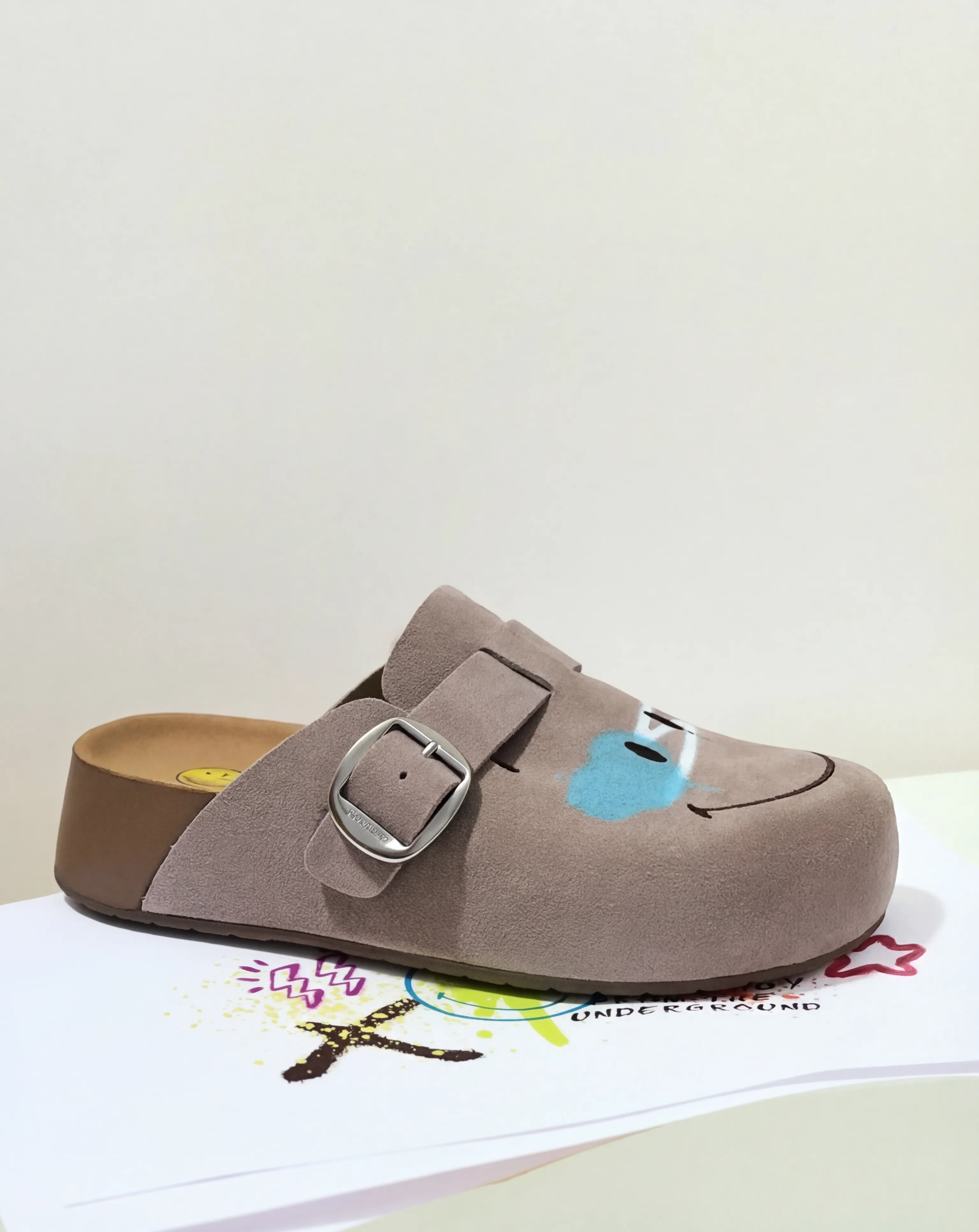 Graffiti Buckle Clogs - Image 3