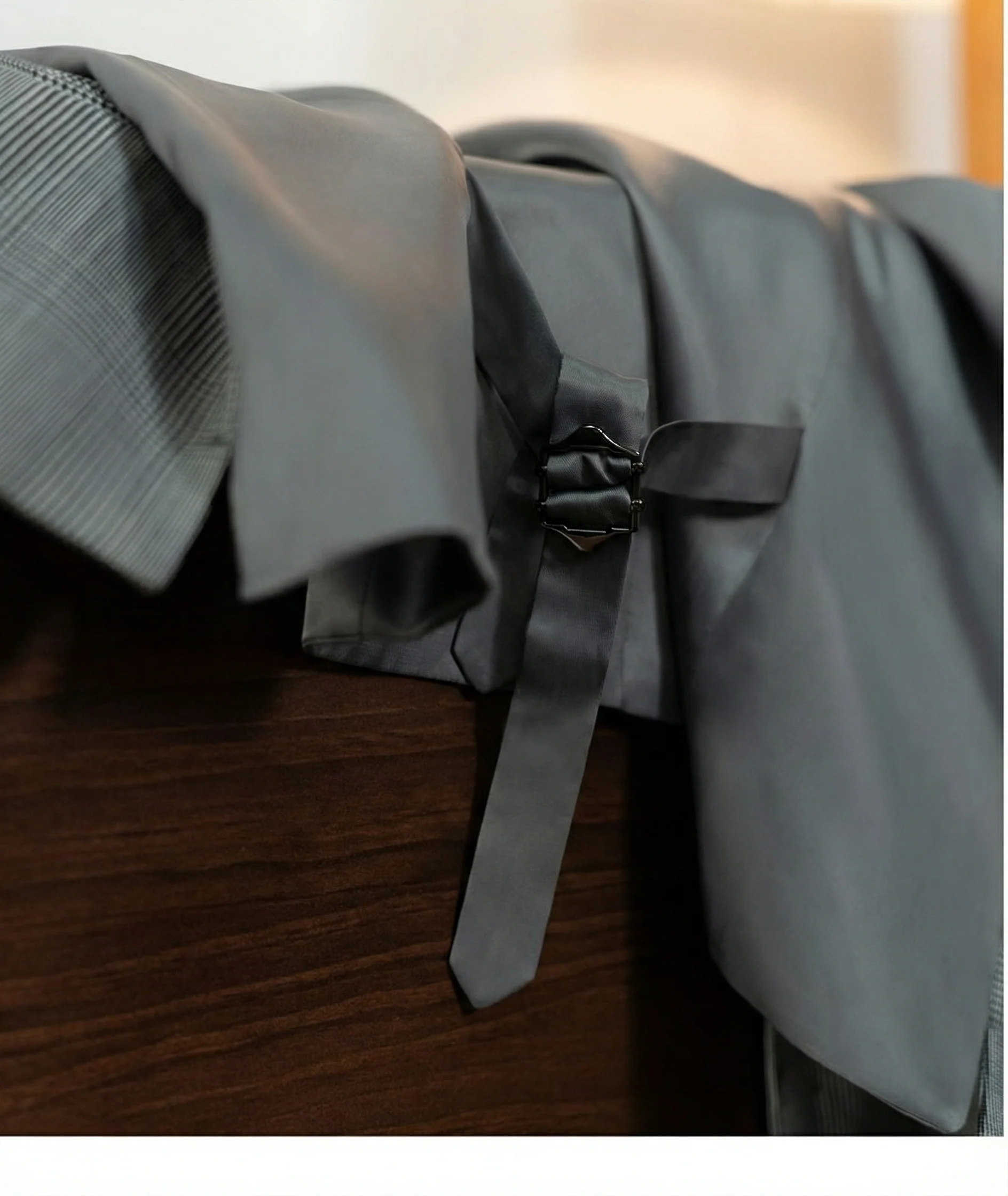 Gray Plaid Vest - Image 8