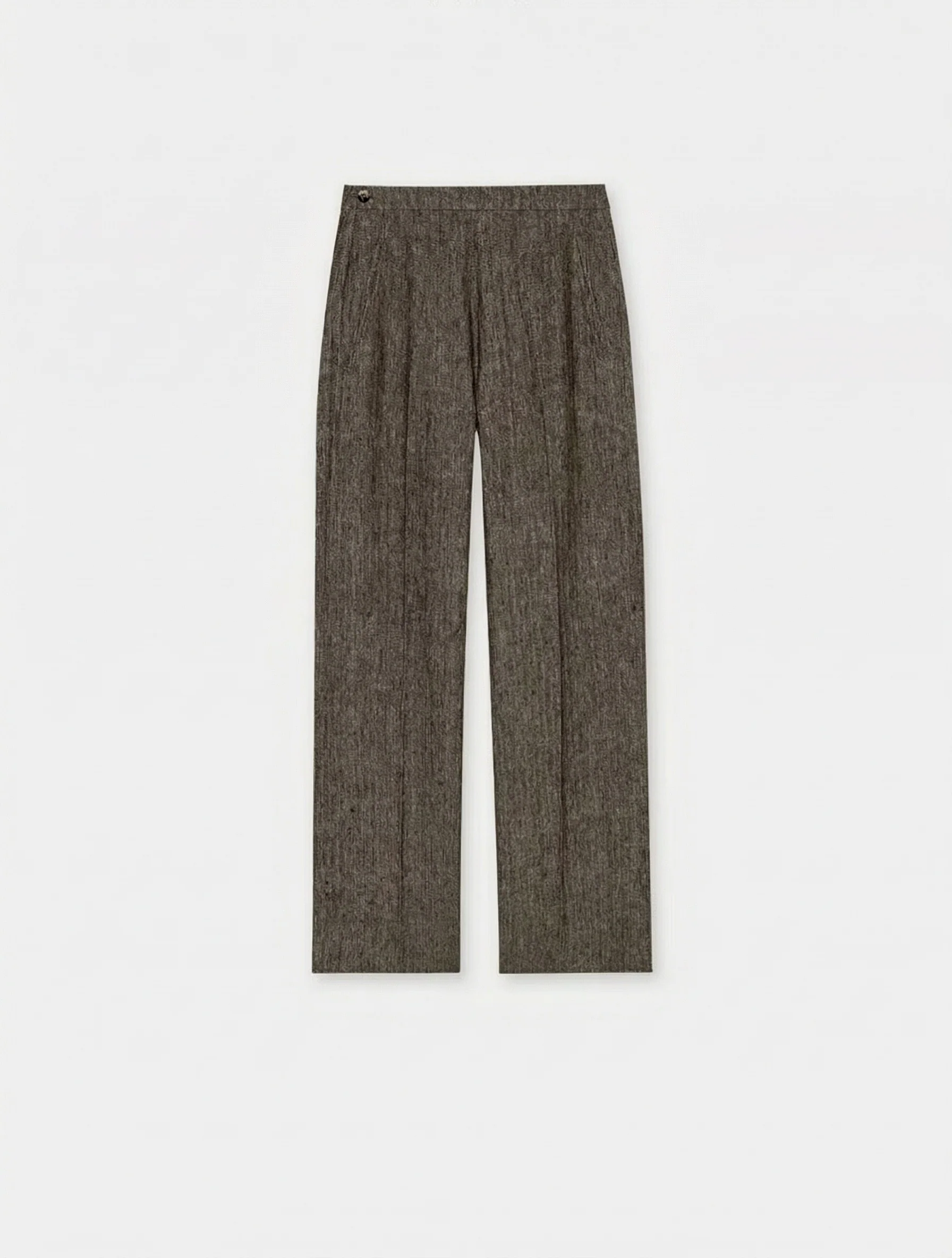 Gray Textured 3-Piece Suit Set - Image 16