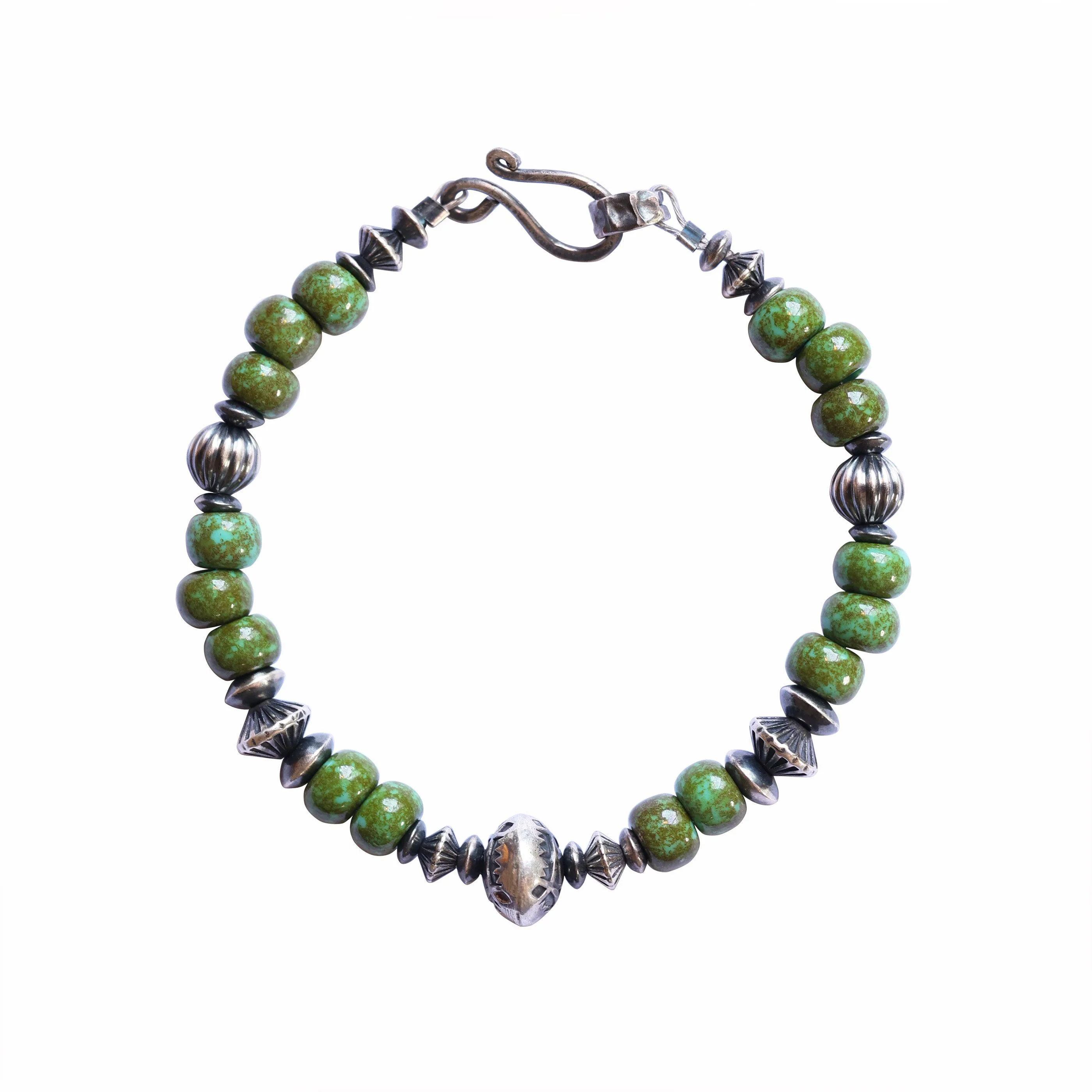 Green Bead Bracelet - Image 6